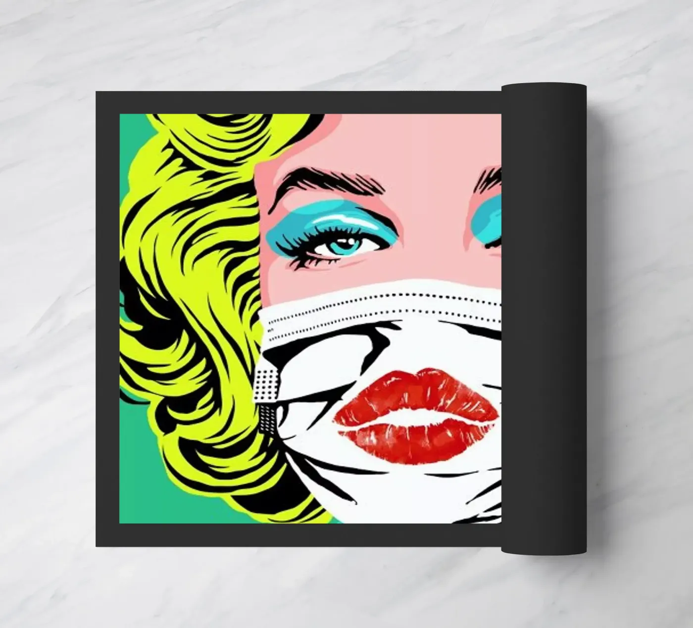 Masked-bombshell deurmat van Butcher Billy