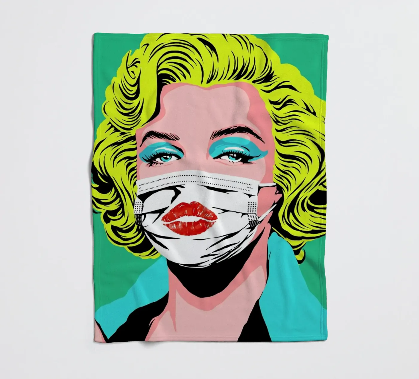 Masked-bombshell Fleecedecke von Butcher Billy