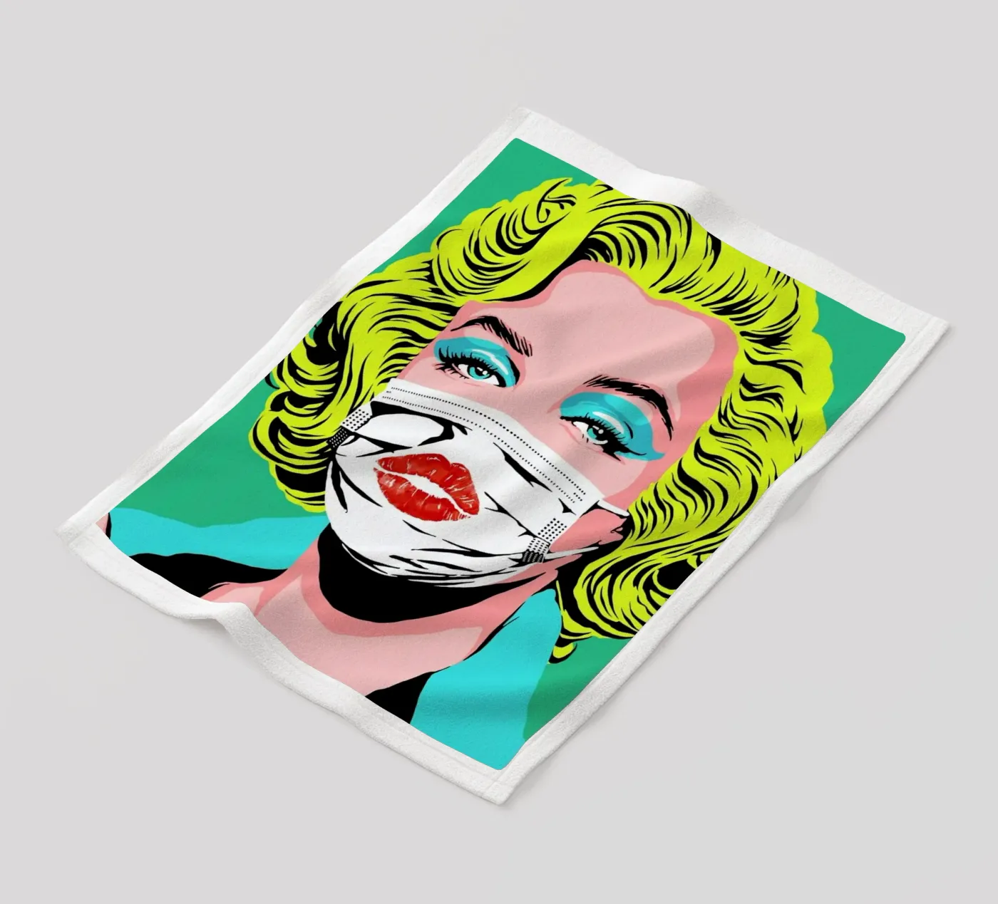 Masked-bombshell Fleecedecke von Butcher Billy