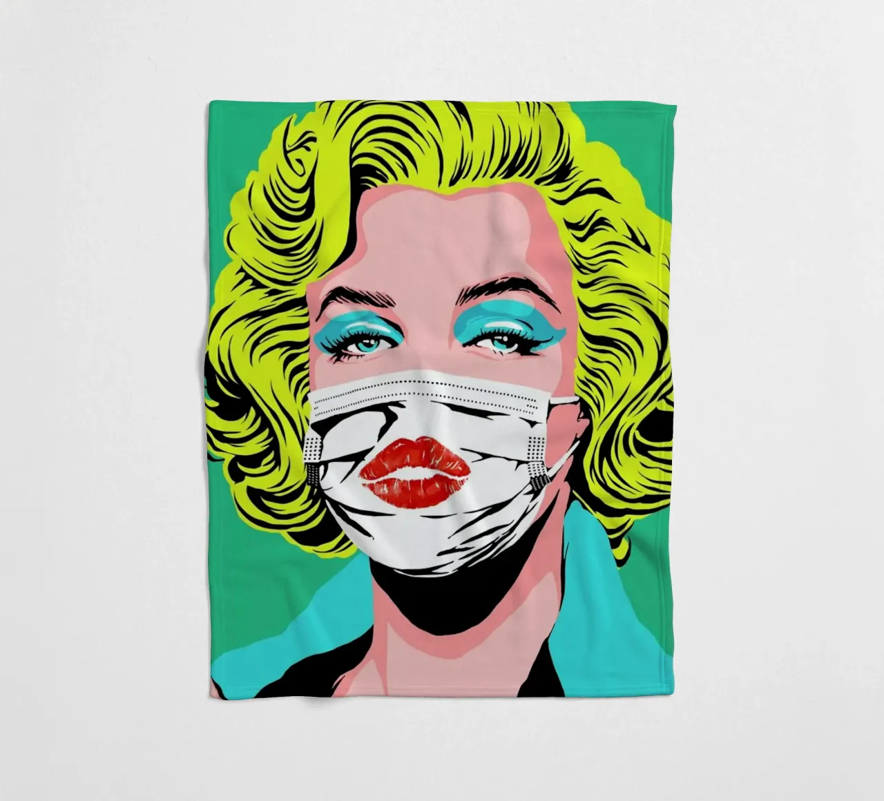 Masked-bombshell fleecedeken van Butcher Billy