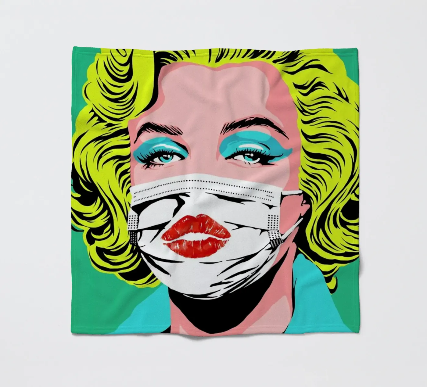 Masked-bombshell Fleecedecke von Butcher Billy