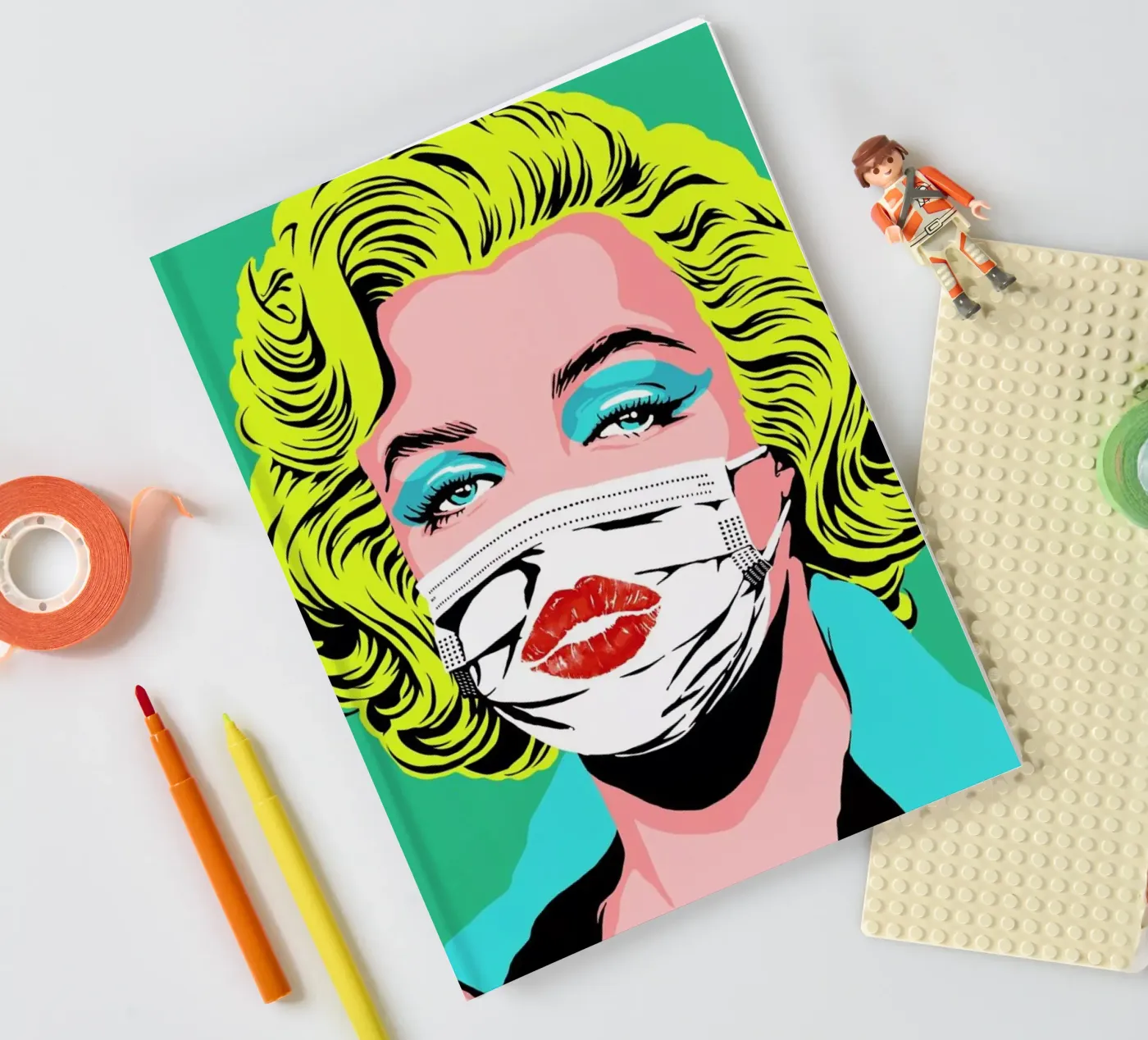 Masked-bombshell notebook by Butcher Billy