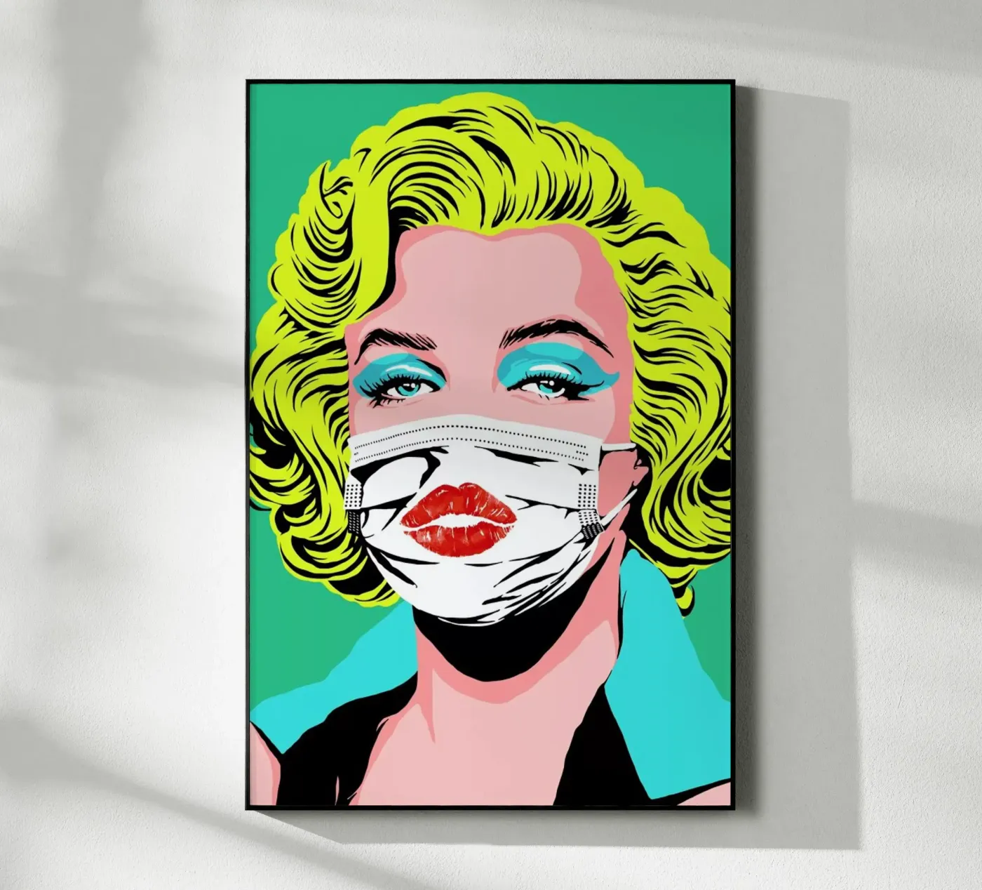 Masked-bombshell acryl van Butcher Billy