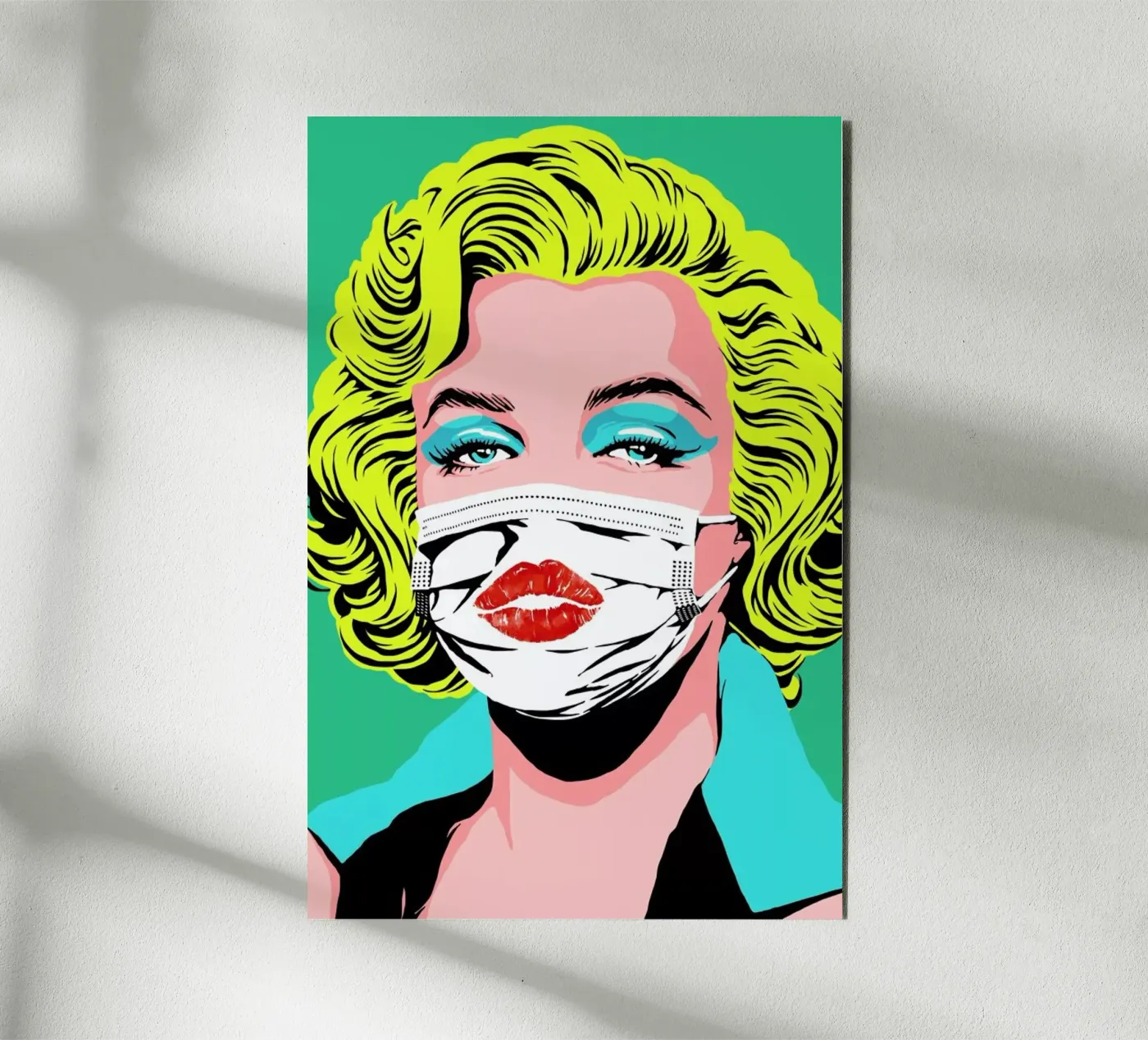 Masked-bombshell forex plate by Butcher Billy