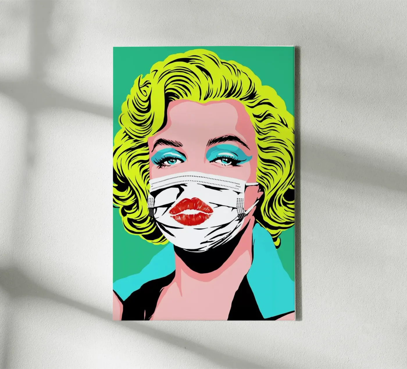 Masked-bombshell Leinwand von Butcher Billy