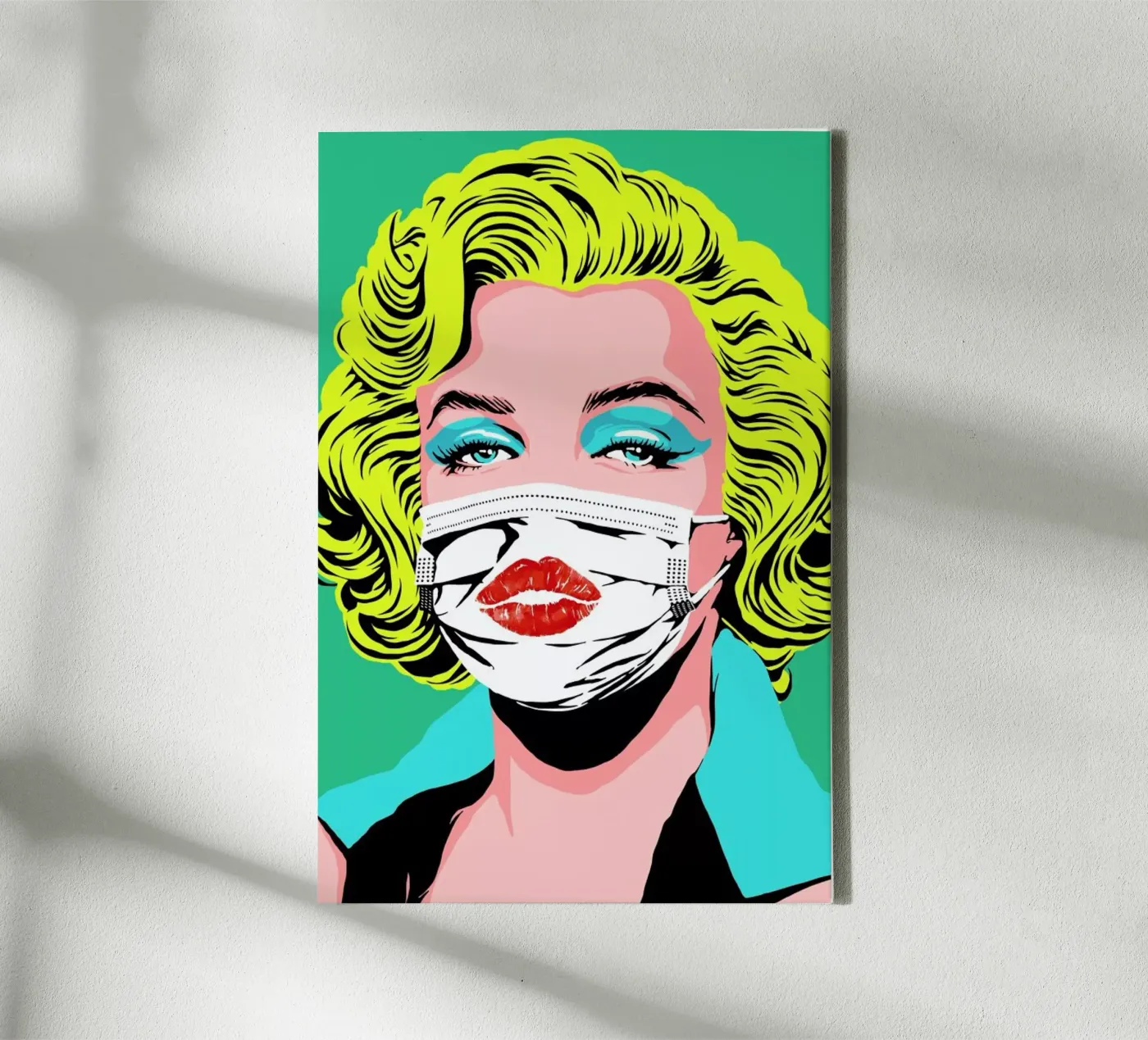 Masked-bombshell canvas van Butcher Billy