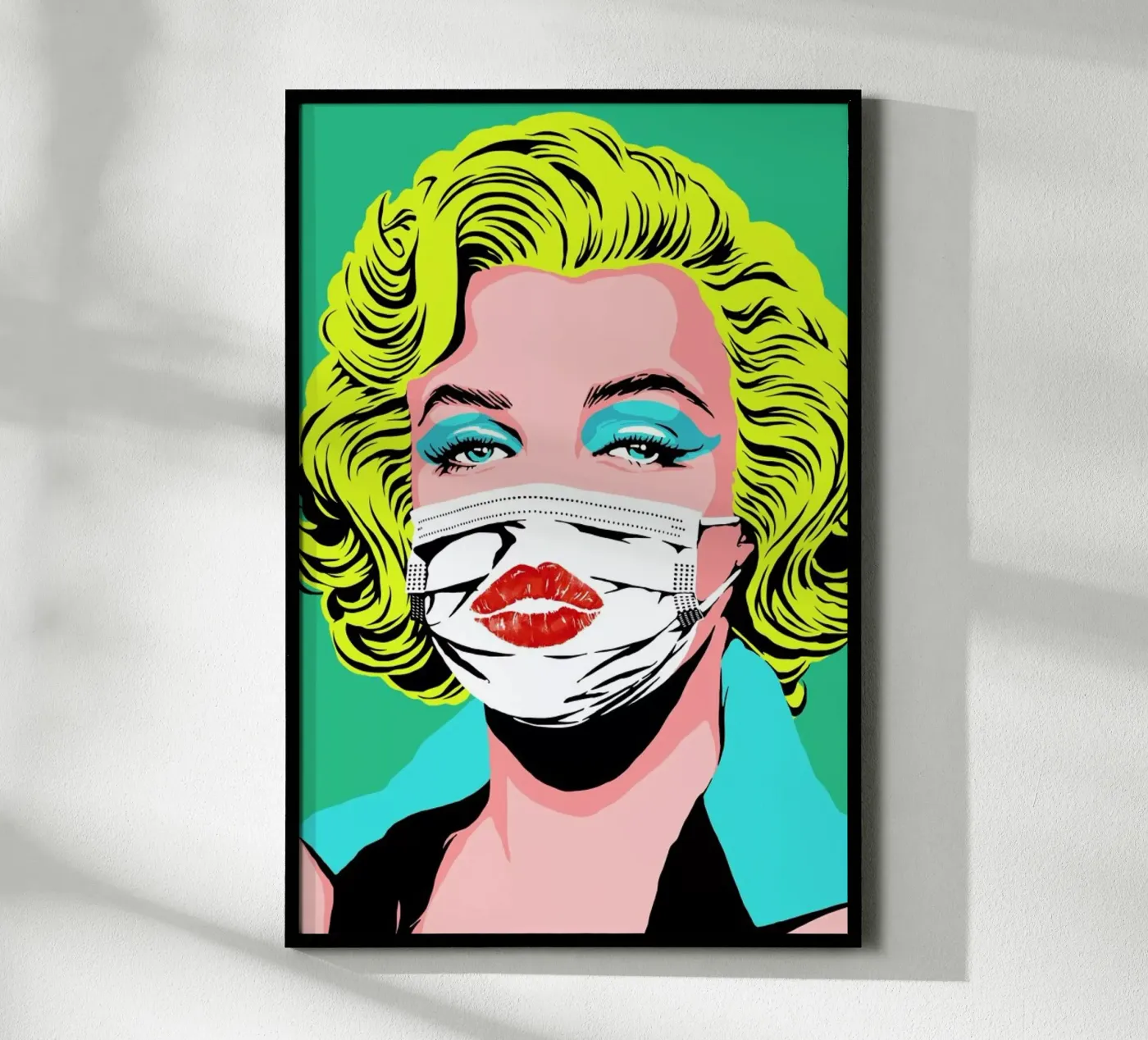 Masked-bombshell Poster von Butcher Billy