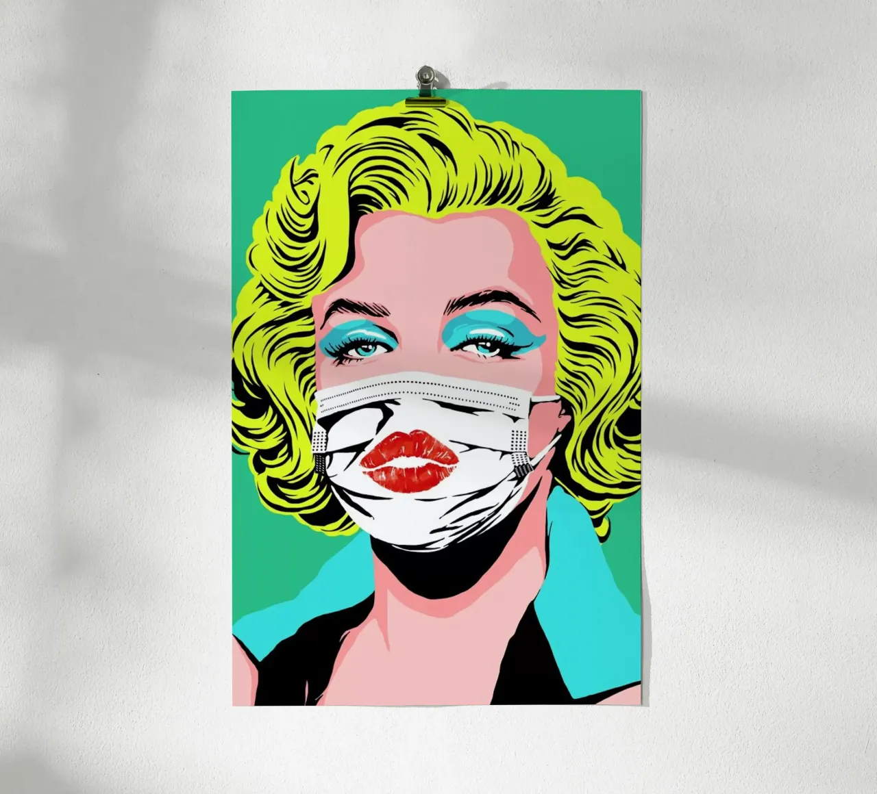Masked-bombshell poster van Butcher Billy