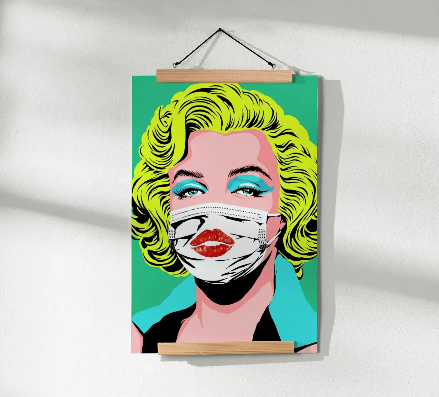 Masked-bombshell Poster von Butcher Billy