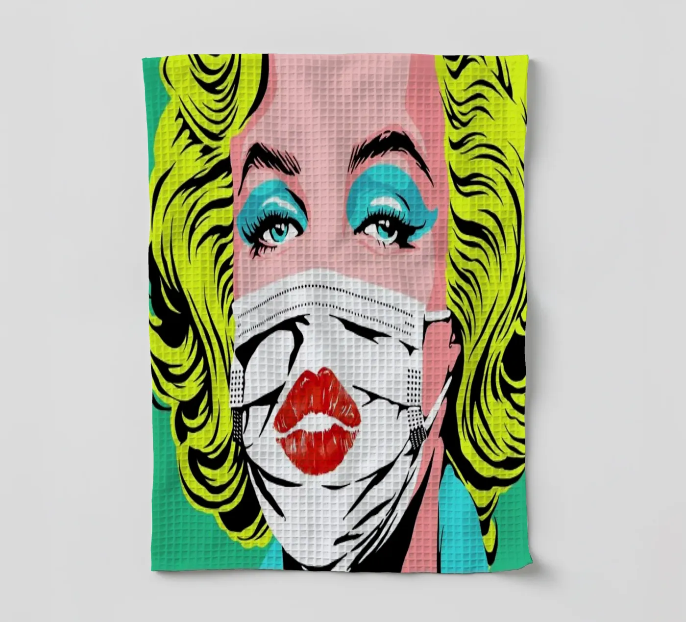 Masked-bombshell Geschirrtuch von Butcher Billy