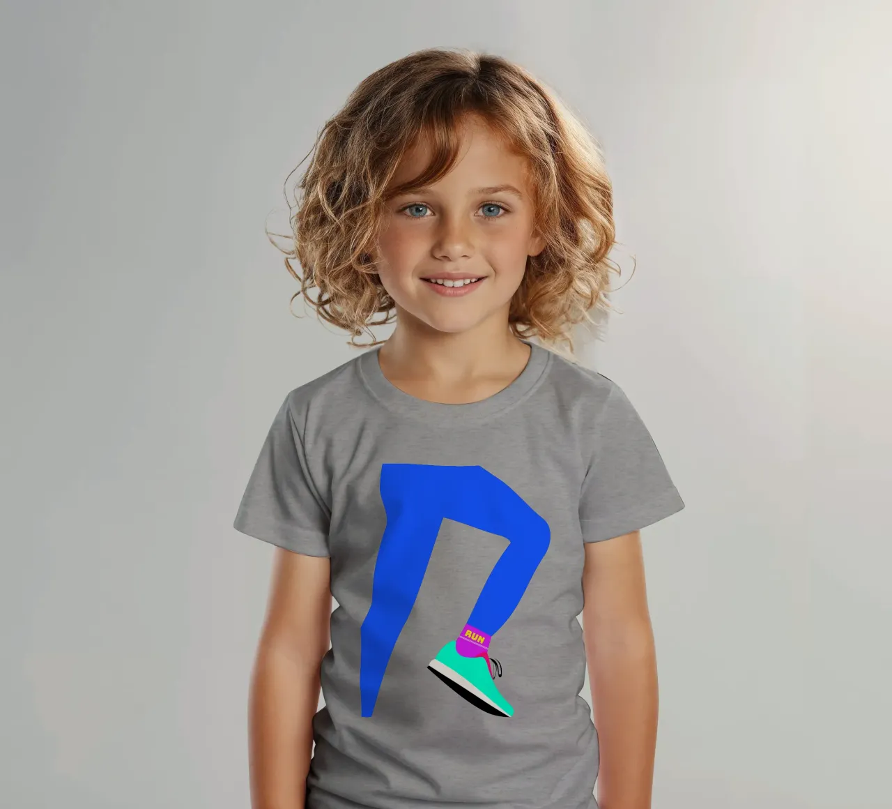 RUN. t-shirt bambini da FRICKE DESIGN