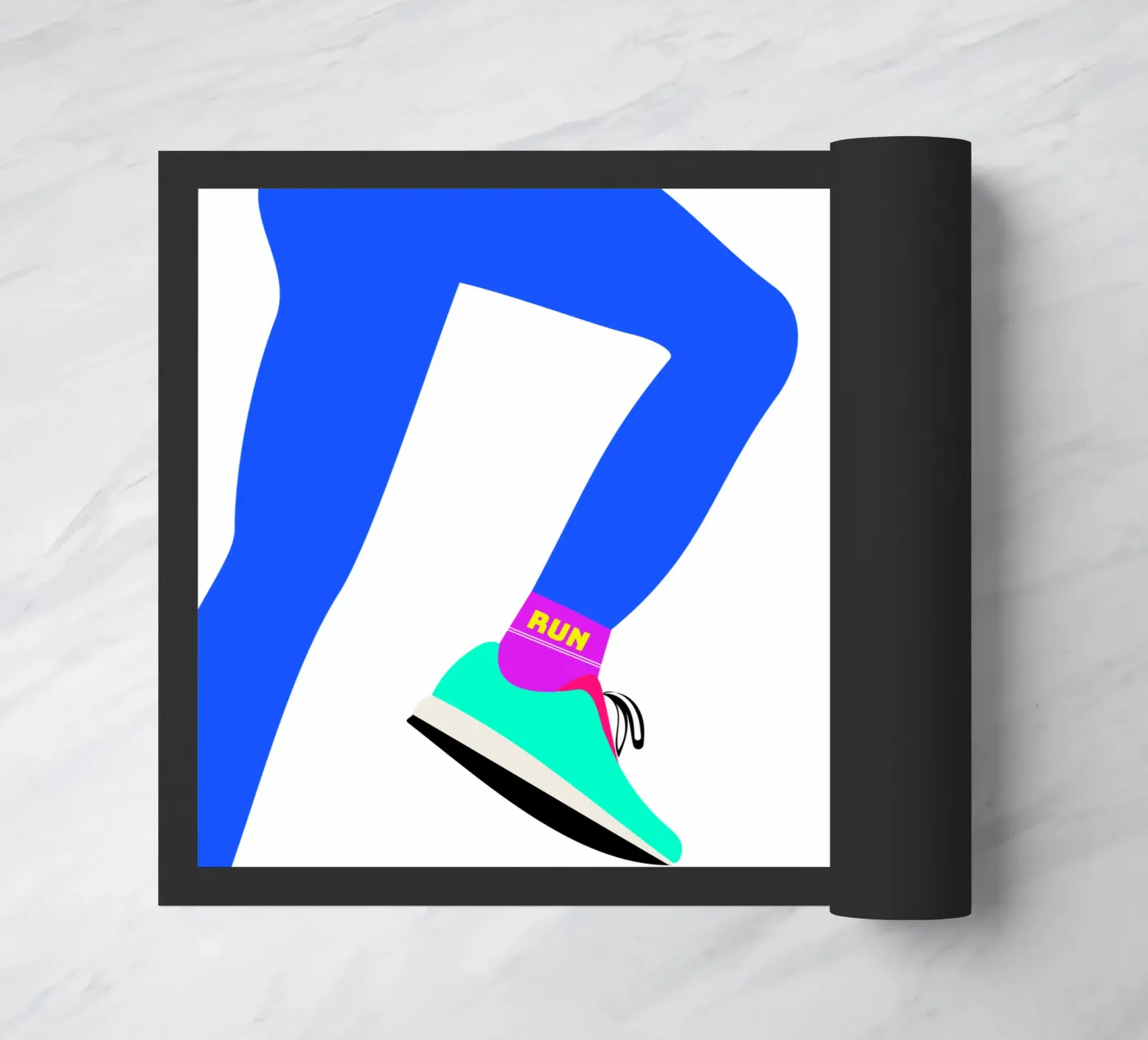 RUN Fußmatte von FRICKE DESIGN