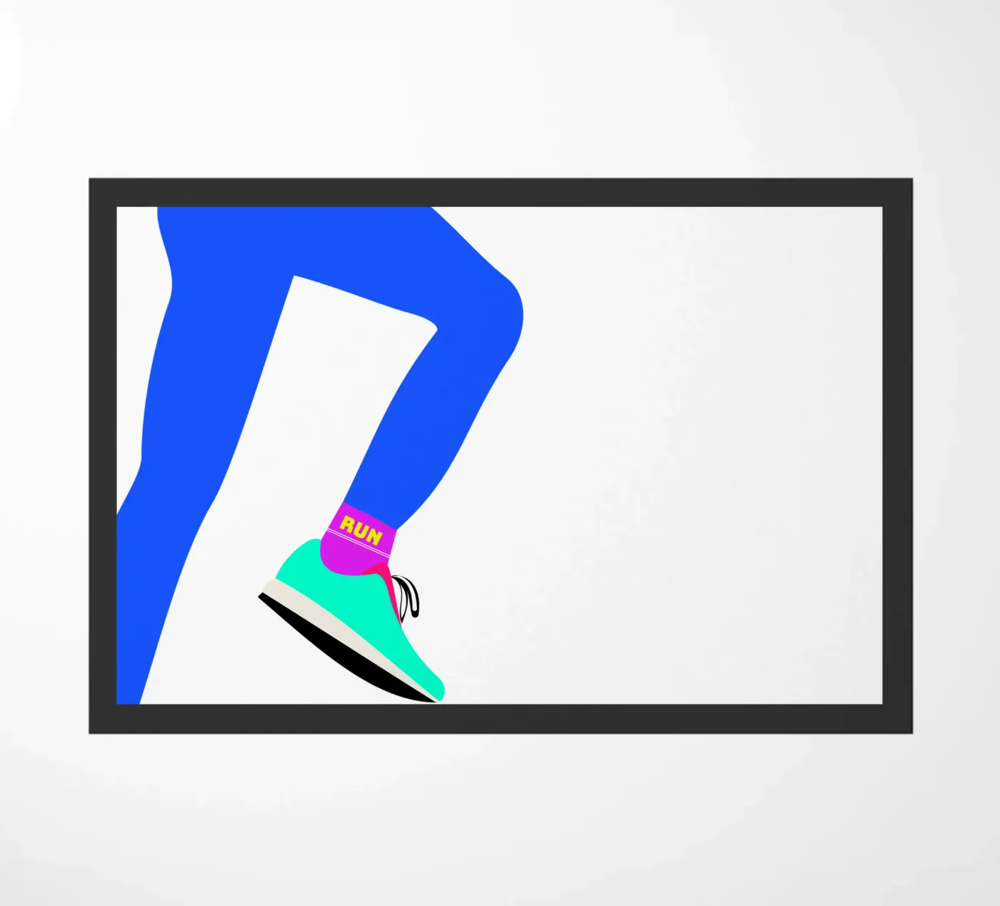 RUN Fußmatte von FRICKE DESIGN