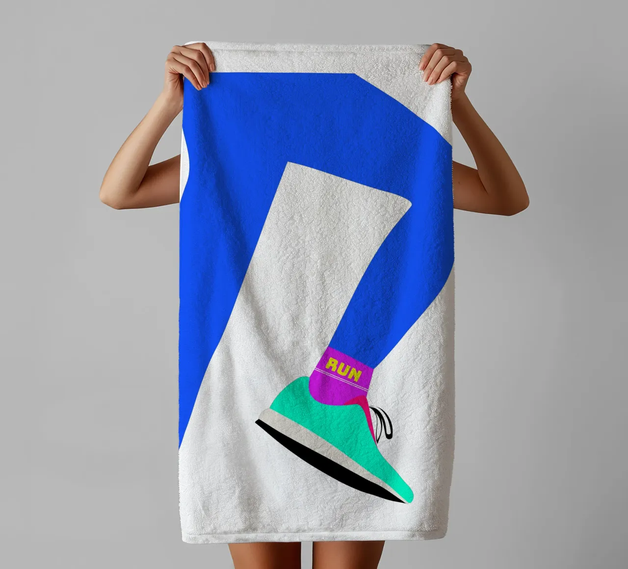 RUN. asciugamano da bagno da FRICKE DESIGN