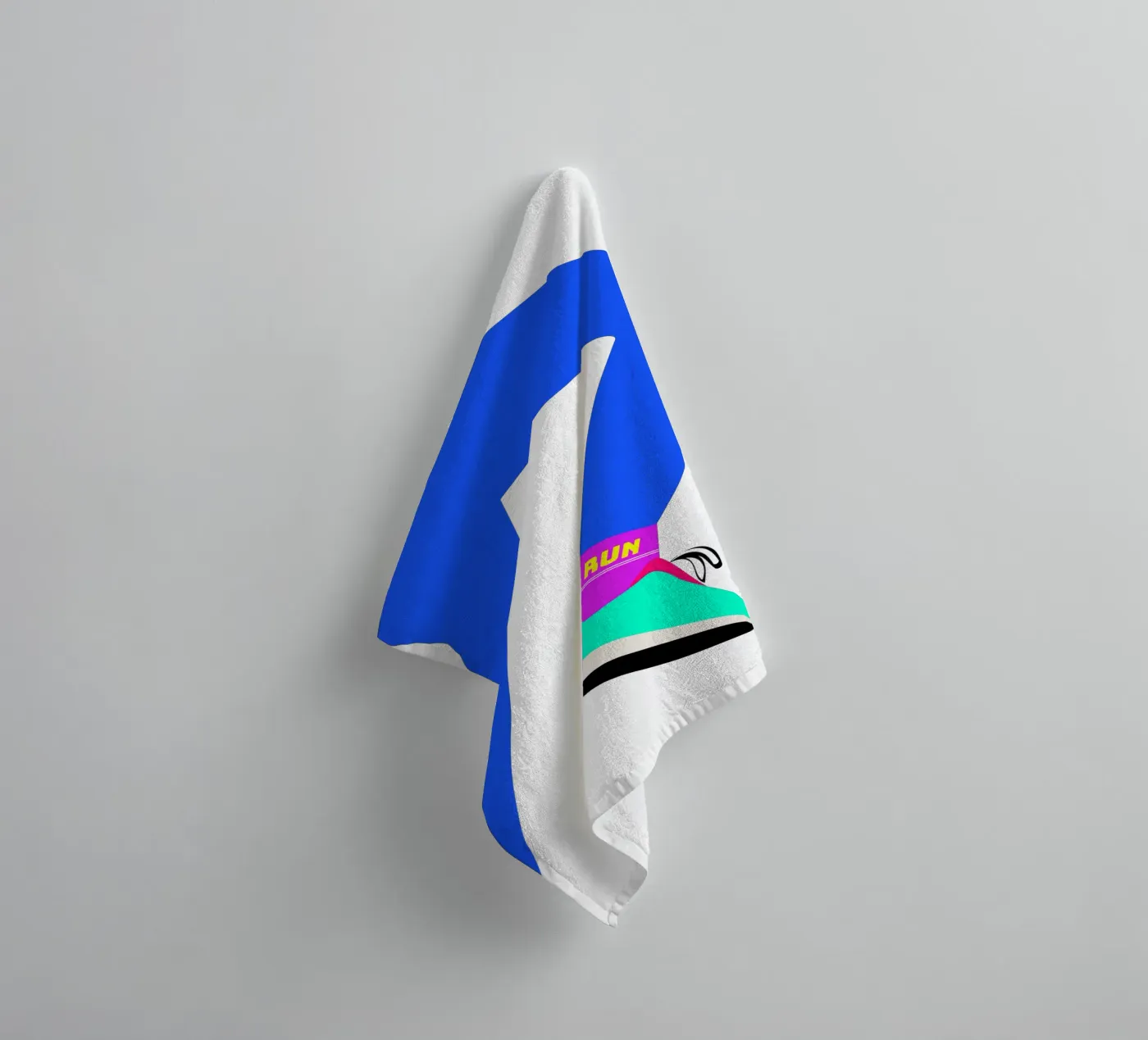 RUN towel by FRICKE DESIGN