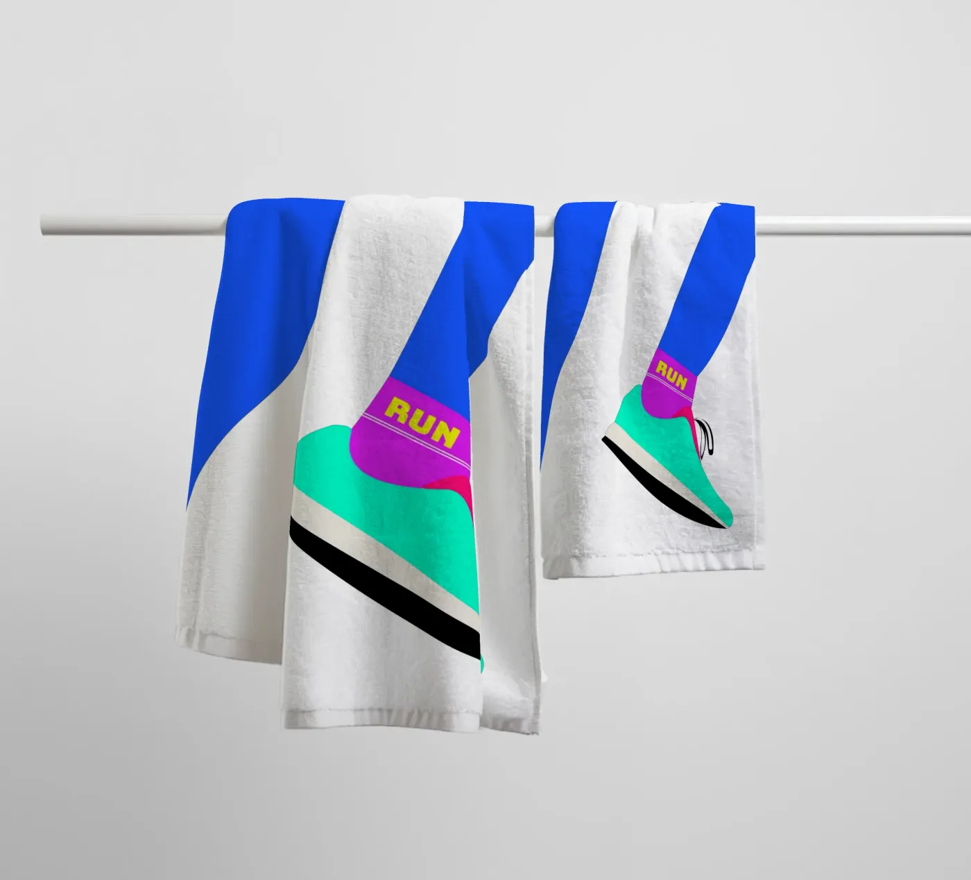 RUN towel by FRICKE DESIGN