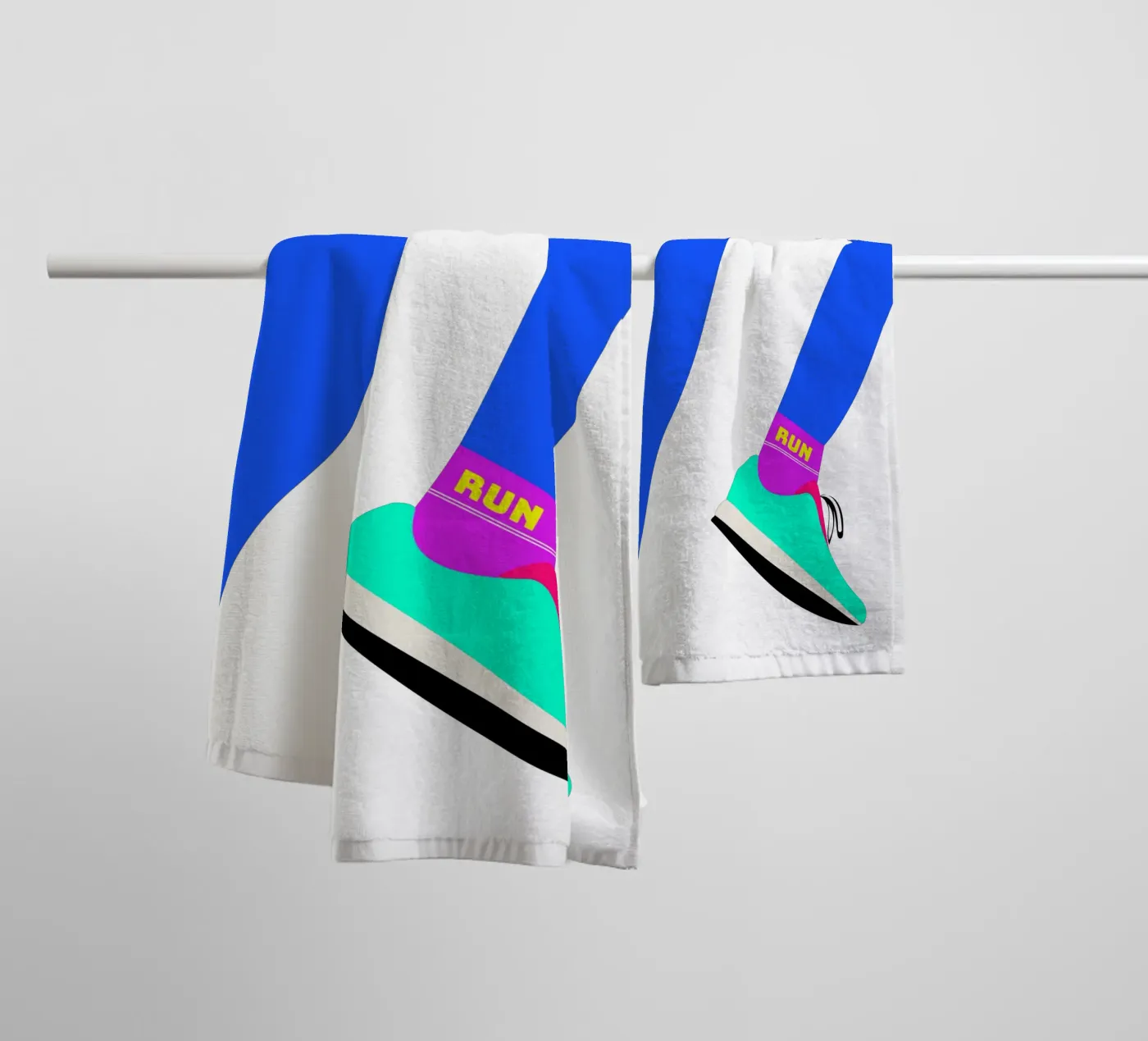 RUN towel by FRICKE DESIGN