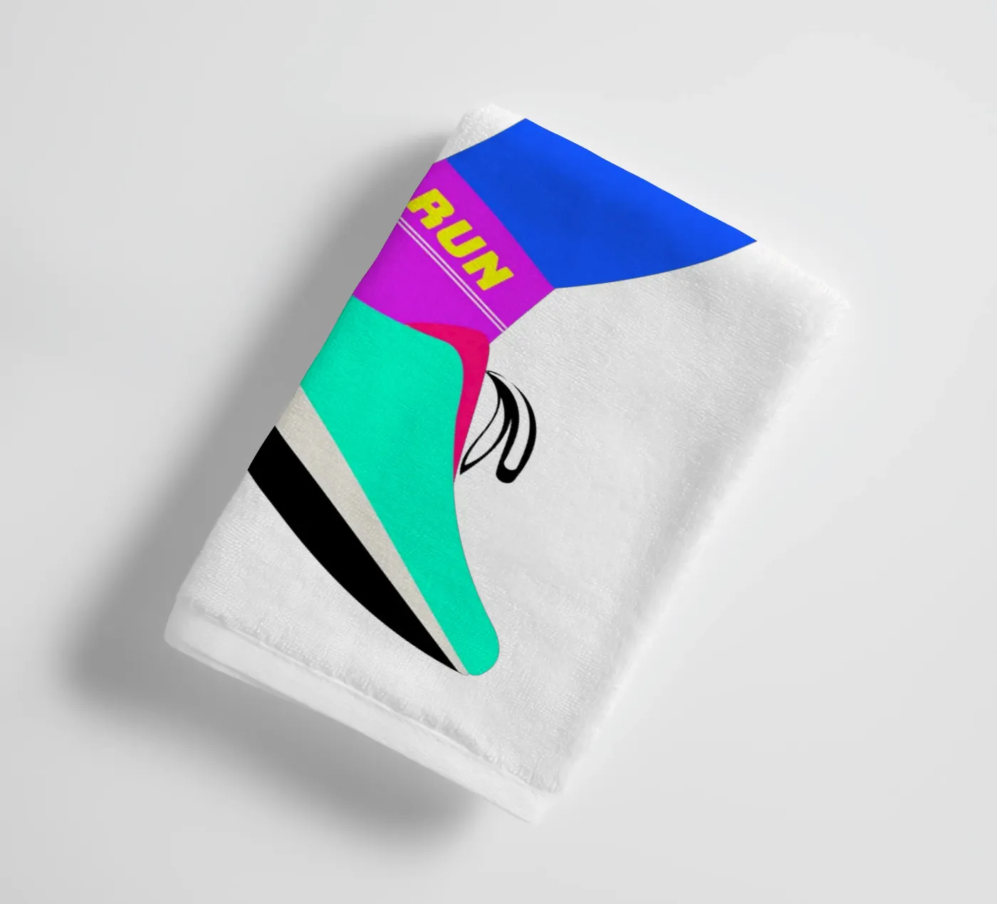 RUN towel by FRICKE DESIGN