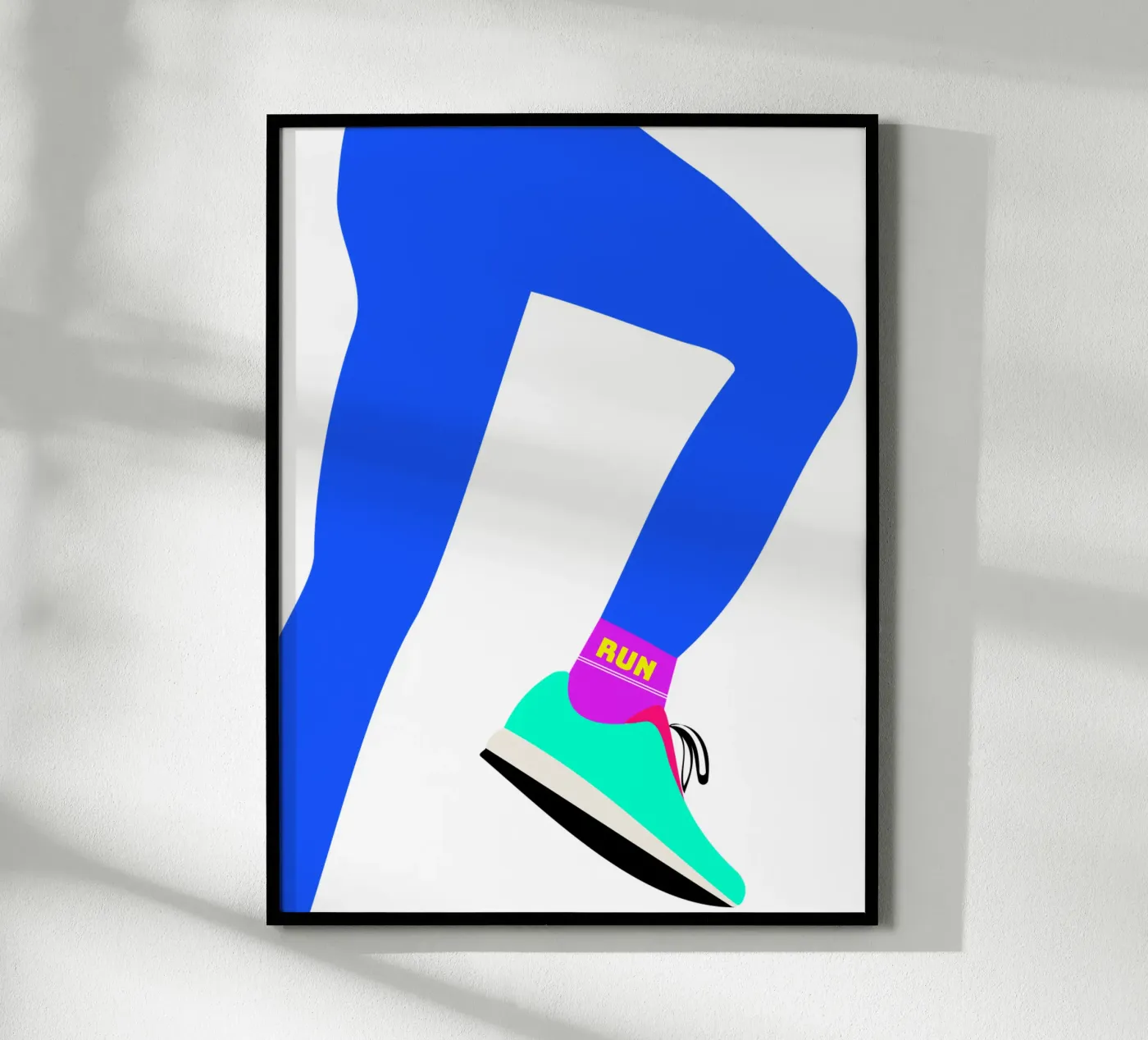 RUN Poster von FRICKE DESIGN