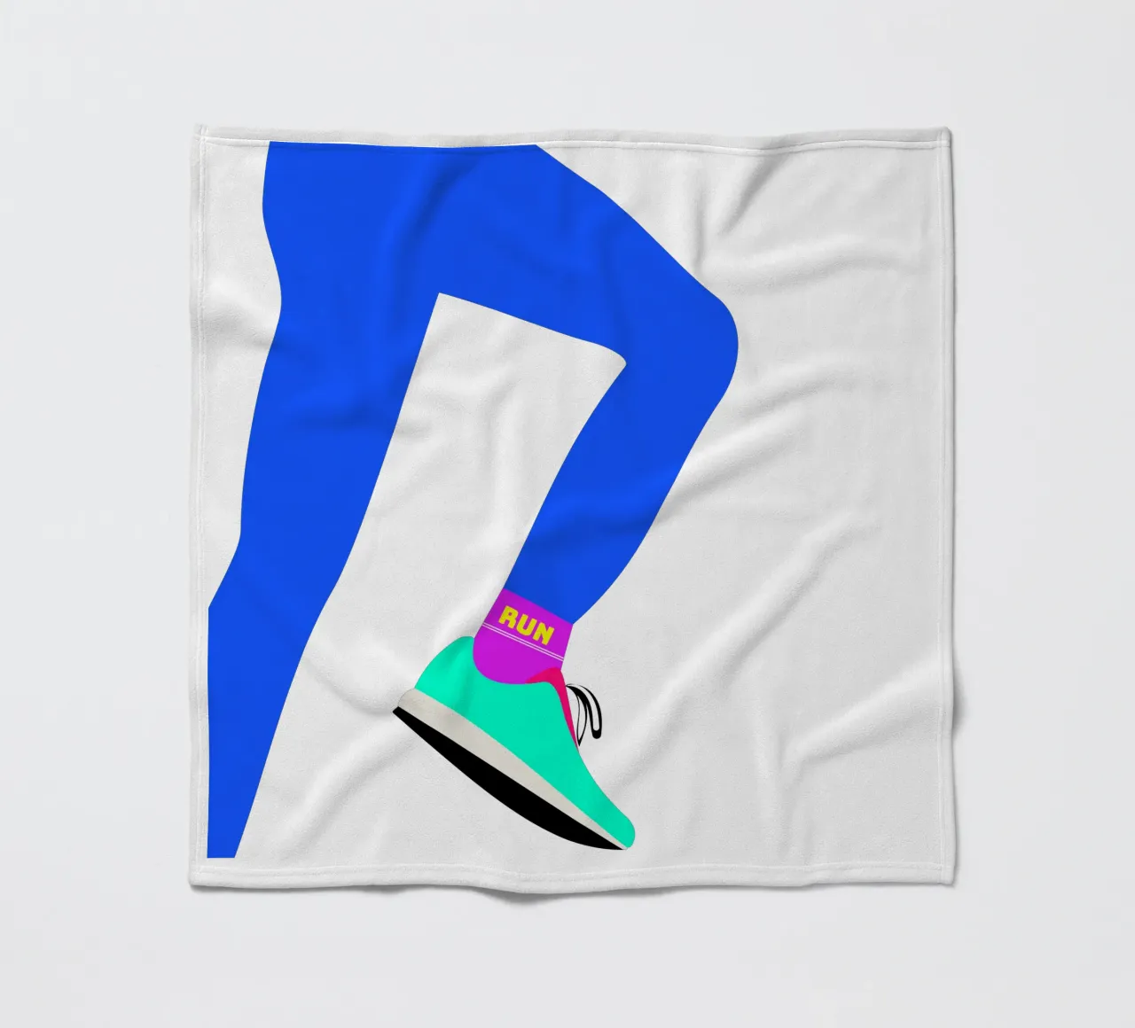 RUN. Fleecedecke von FRICKE DESIGN