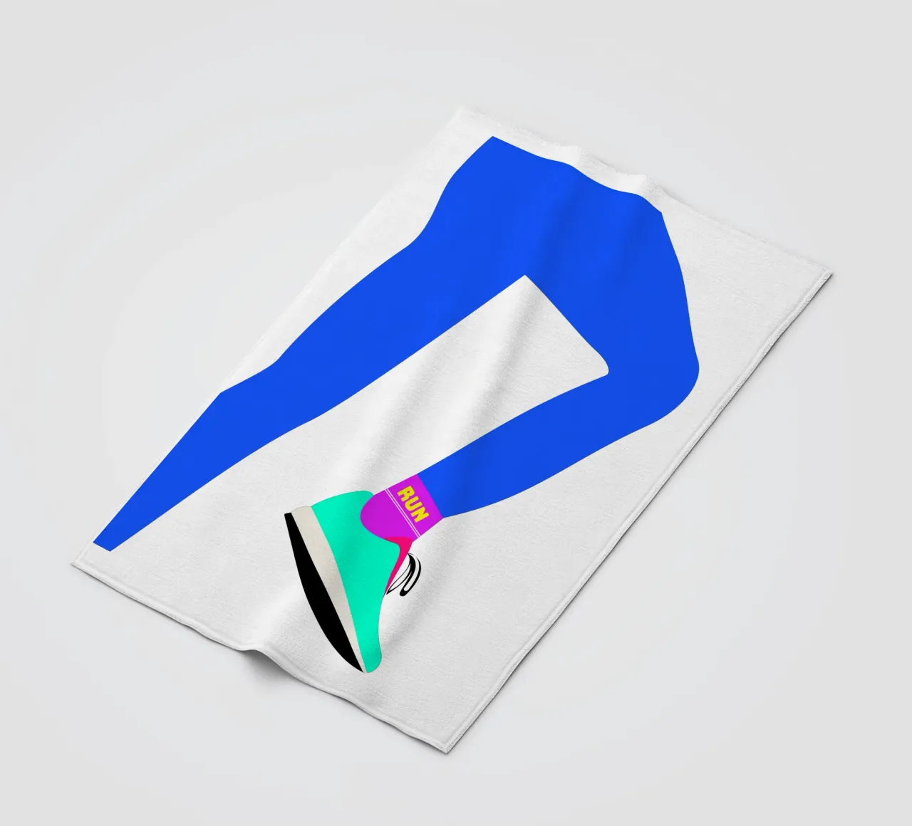 RUN. Fleecedecke von FRICKE DESIGN