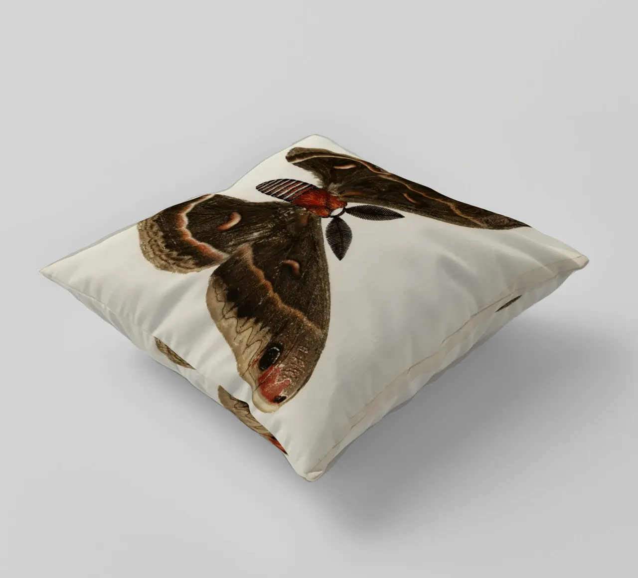 Cecropia Moth  Butterflies cuscino da vintageshop