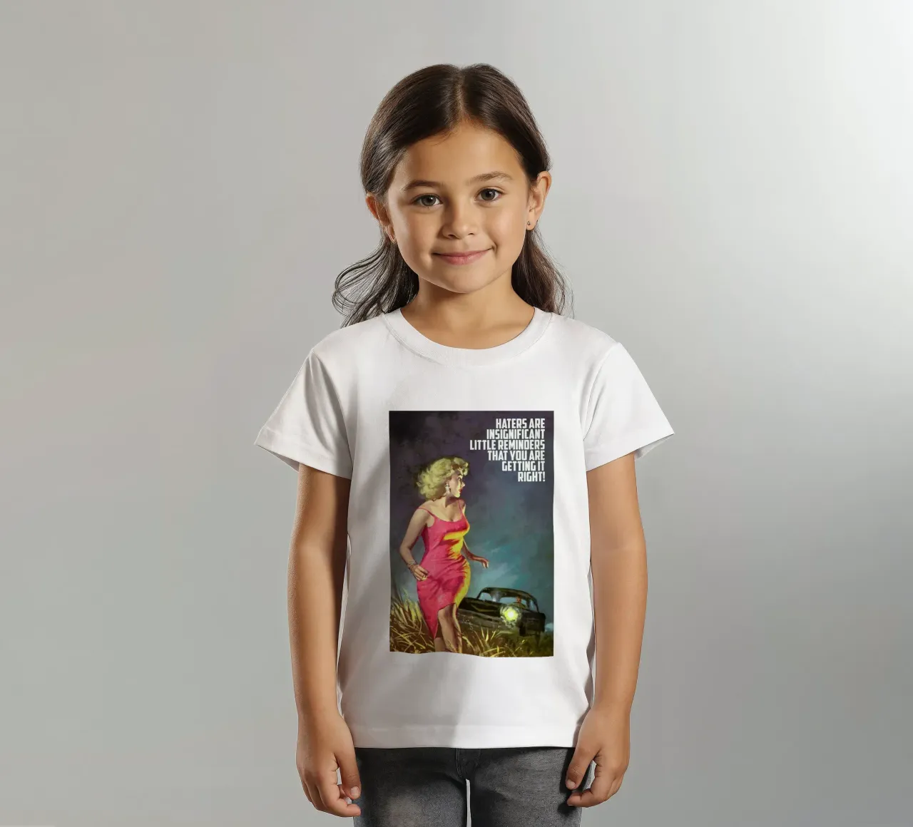 Haters Are Insignificant kids t-shirt by Gallery Print and Art Limited