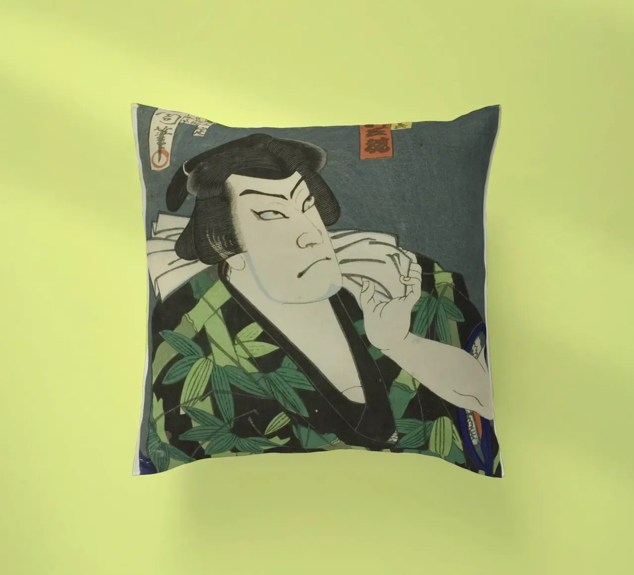 The Actor Nakamura Shikan IV cuscino da vintageshop