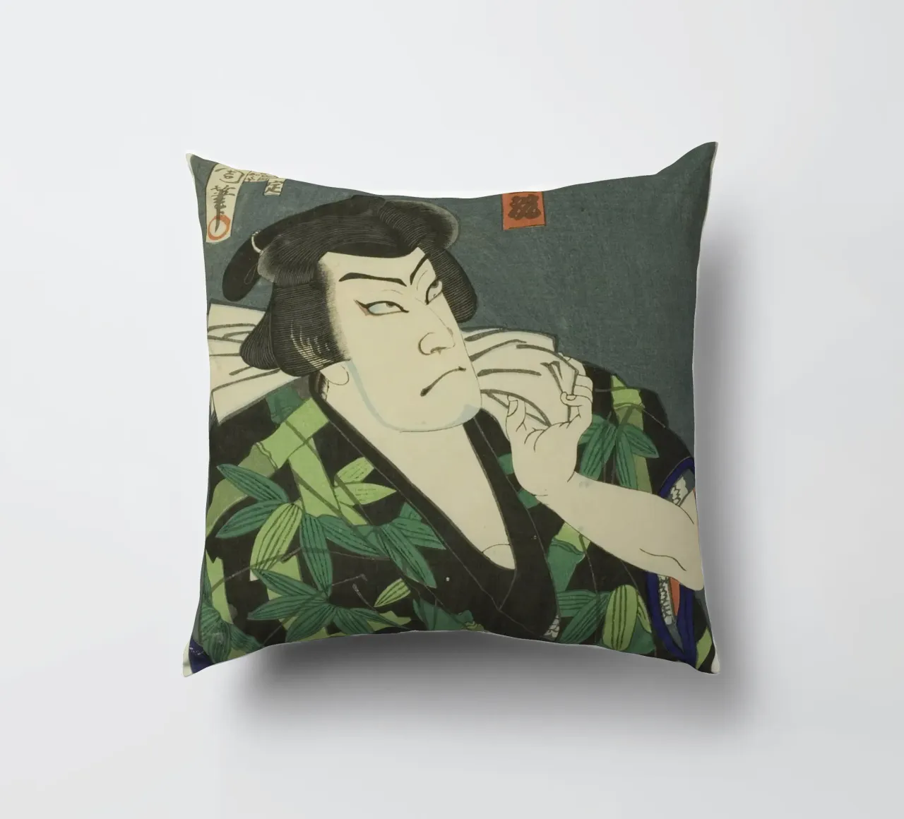 The Actor Nakamura Shikan IV cuscino da vintageshop