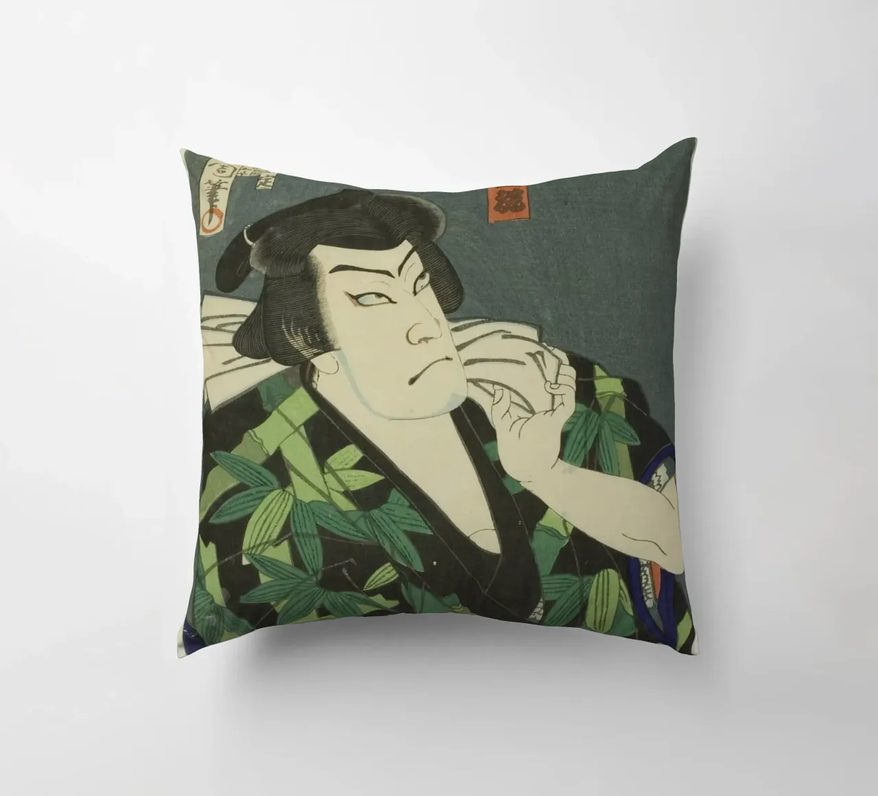 The Actor Nakamura Shikan IV cuscino da vintageshop