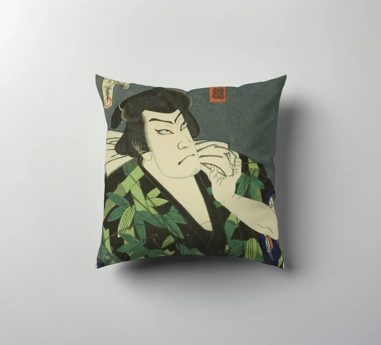 The Actor Nakamura Shikan IV cuscino da vintageshop