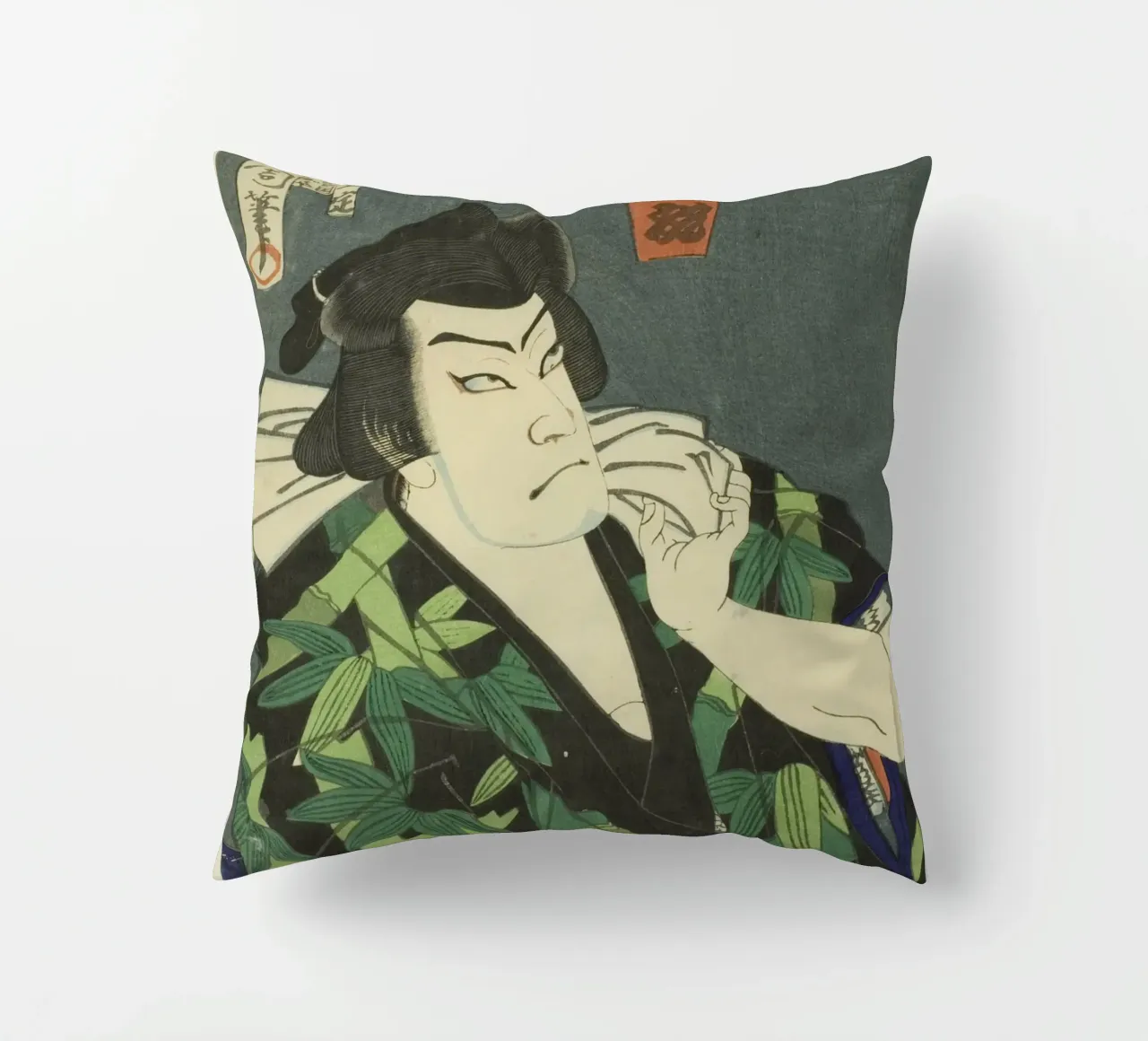 The Actor Nakamura Shikan IV cuscino da vintageshop