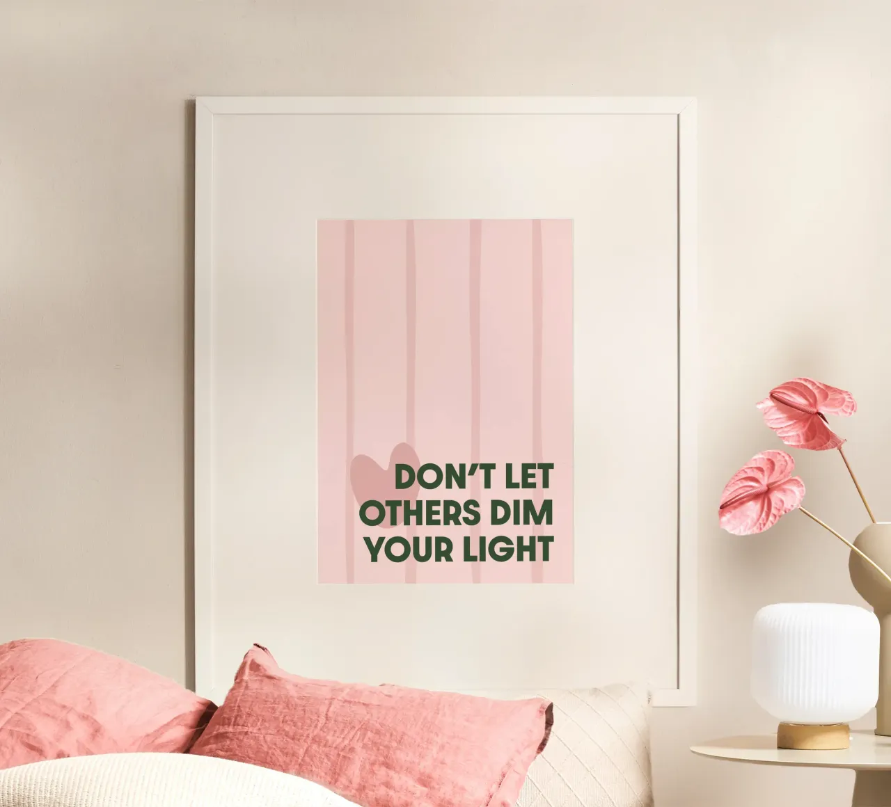 your light poster da be.