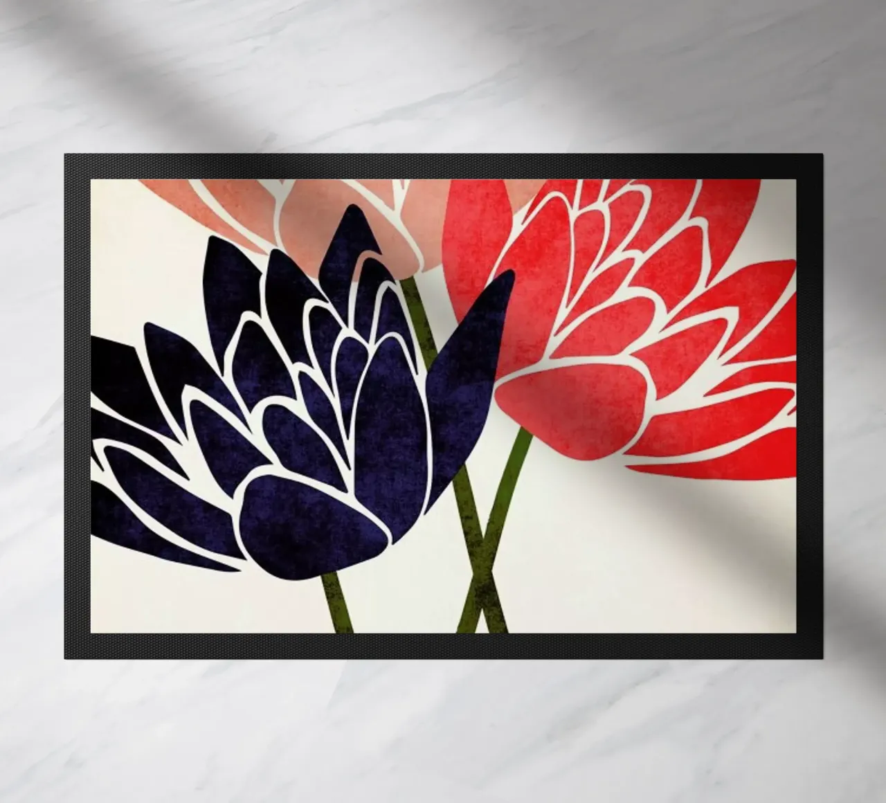 Three Blossoms zerbino da Kubistika