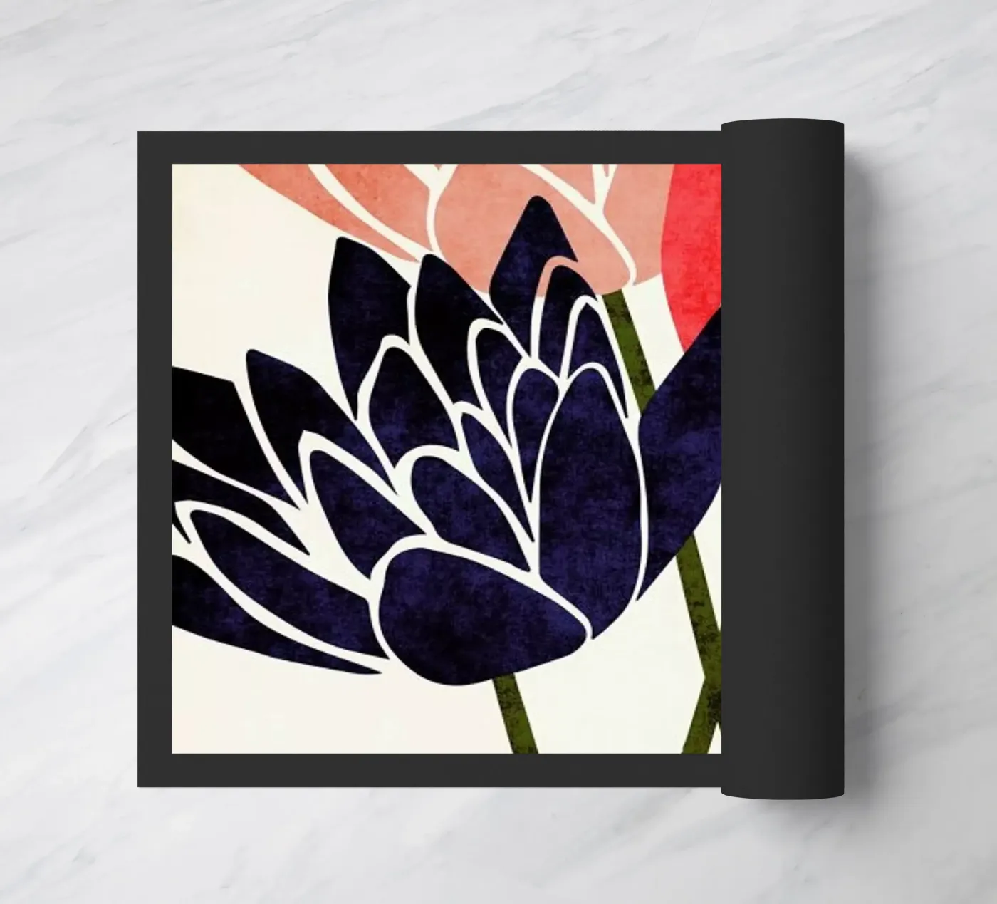 Three Blossoms deurmat van Kubistika