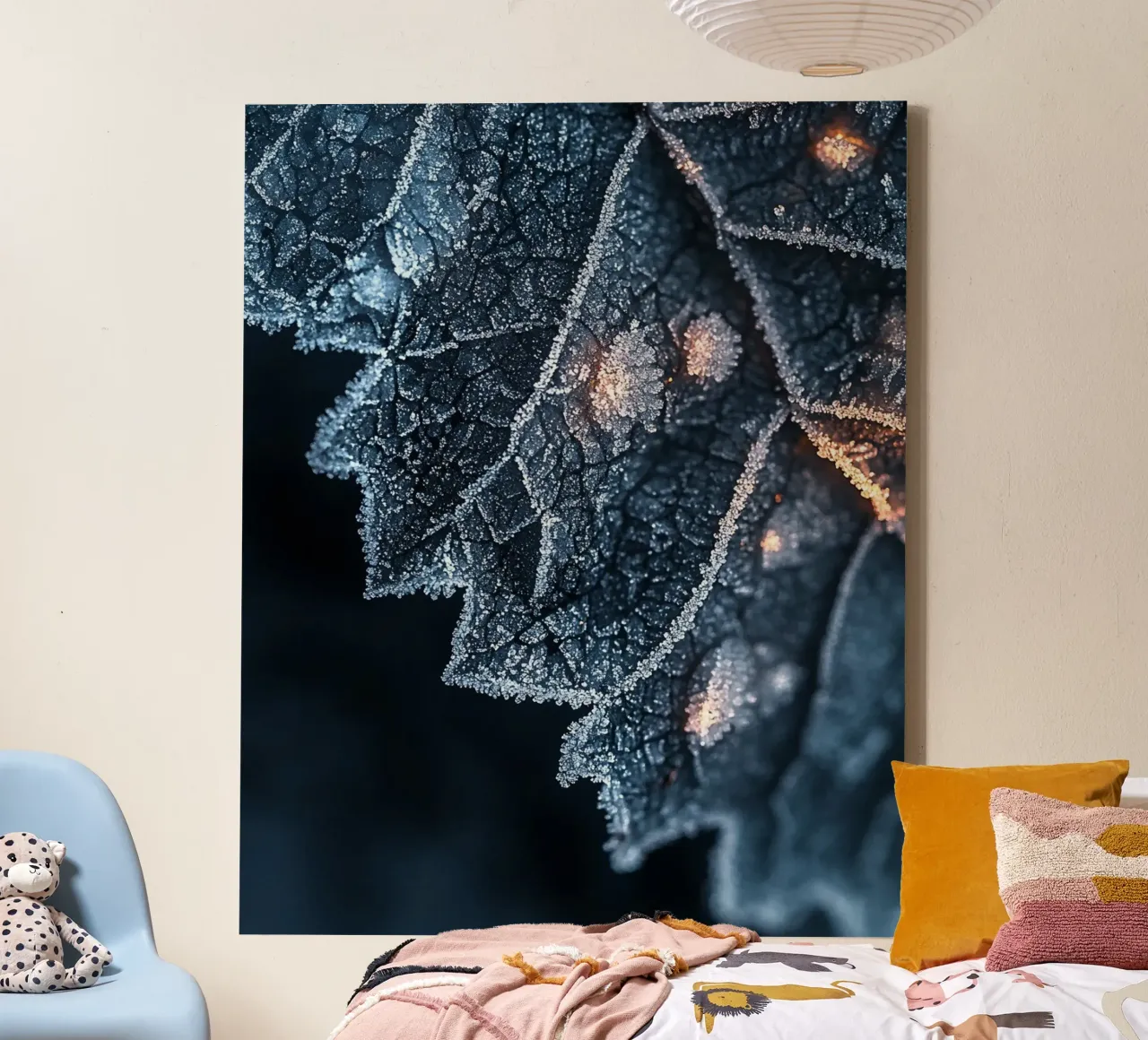 Macro Nature tela con Cornice a cassetta da PhotoVibe Decor