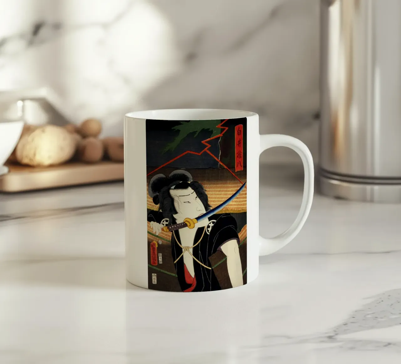 One of the portrait japanese tazza in ceramica da vintageshop