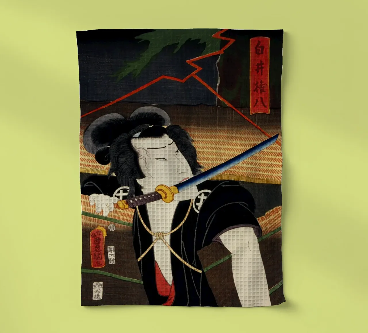 One of the portrait japanese torchon de vintageshop