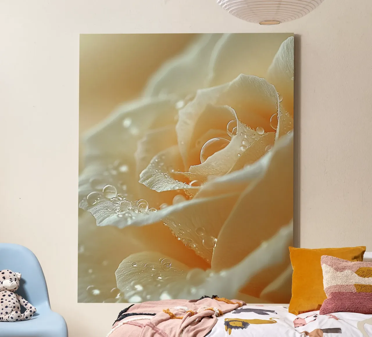 Macro Nature tela con Cornice a cassetta da PhotoVibe Decor