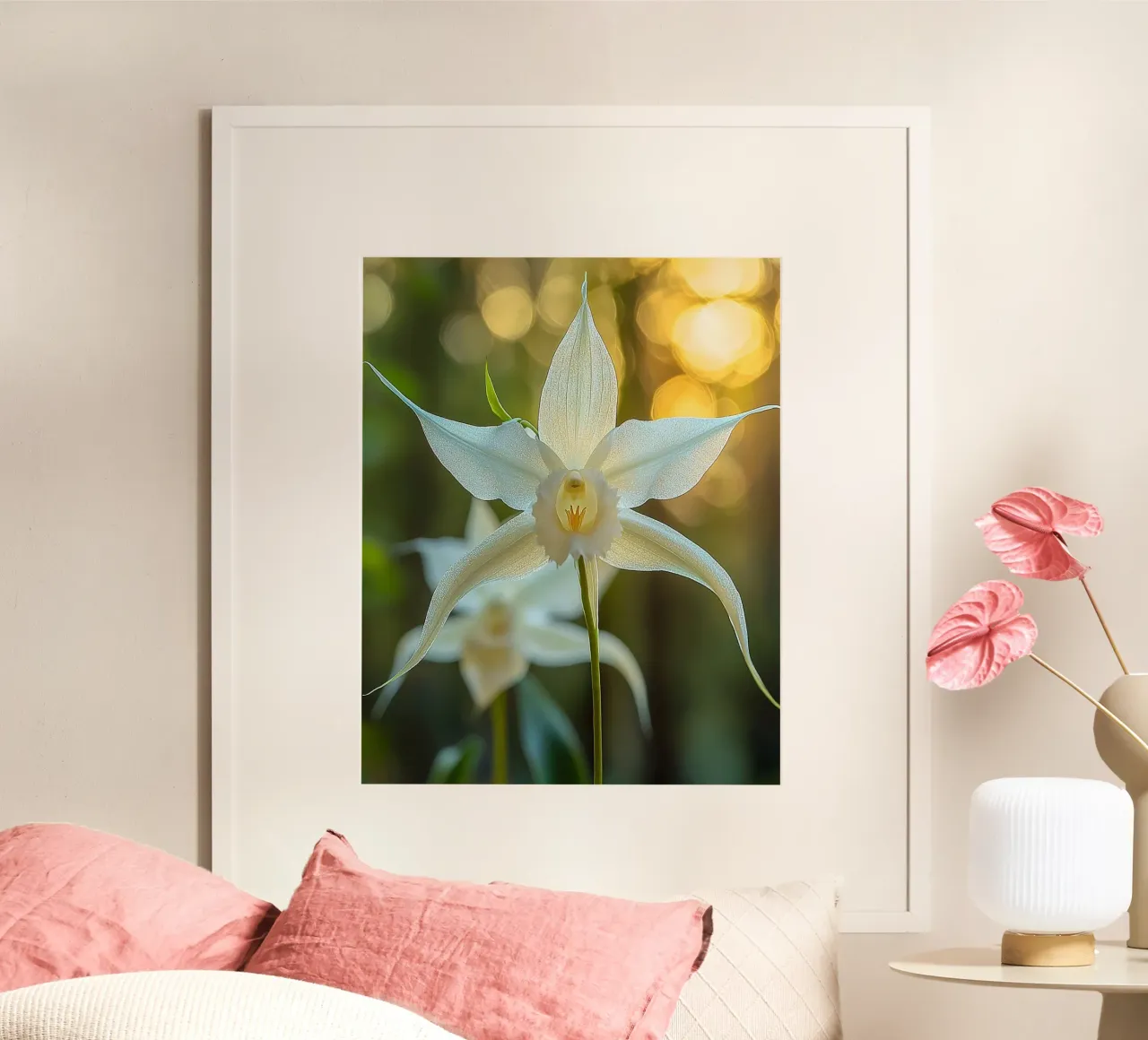 Macro Nature poster con telaio in alluminio da PhotoVibe Decor
