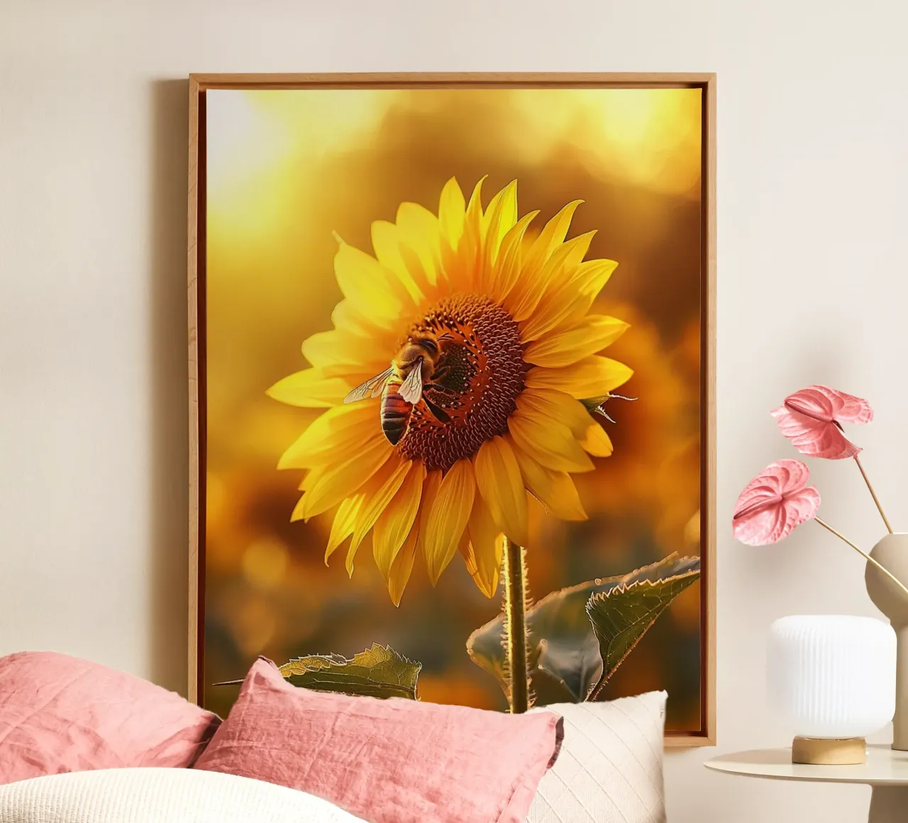 Macro Nature tela da PhotoVibe Decor