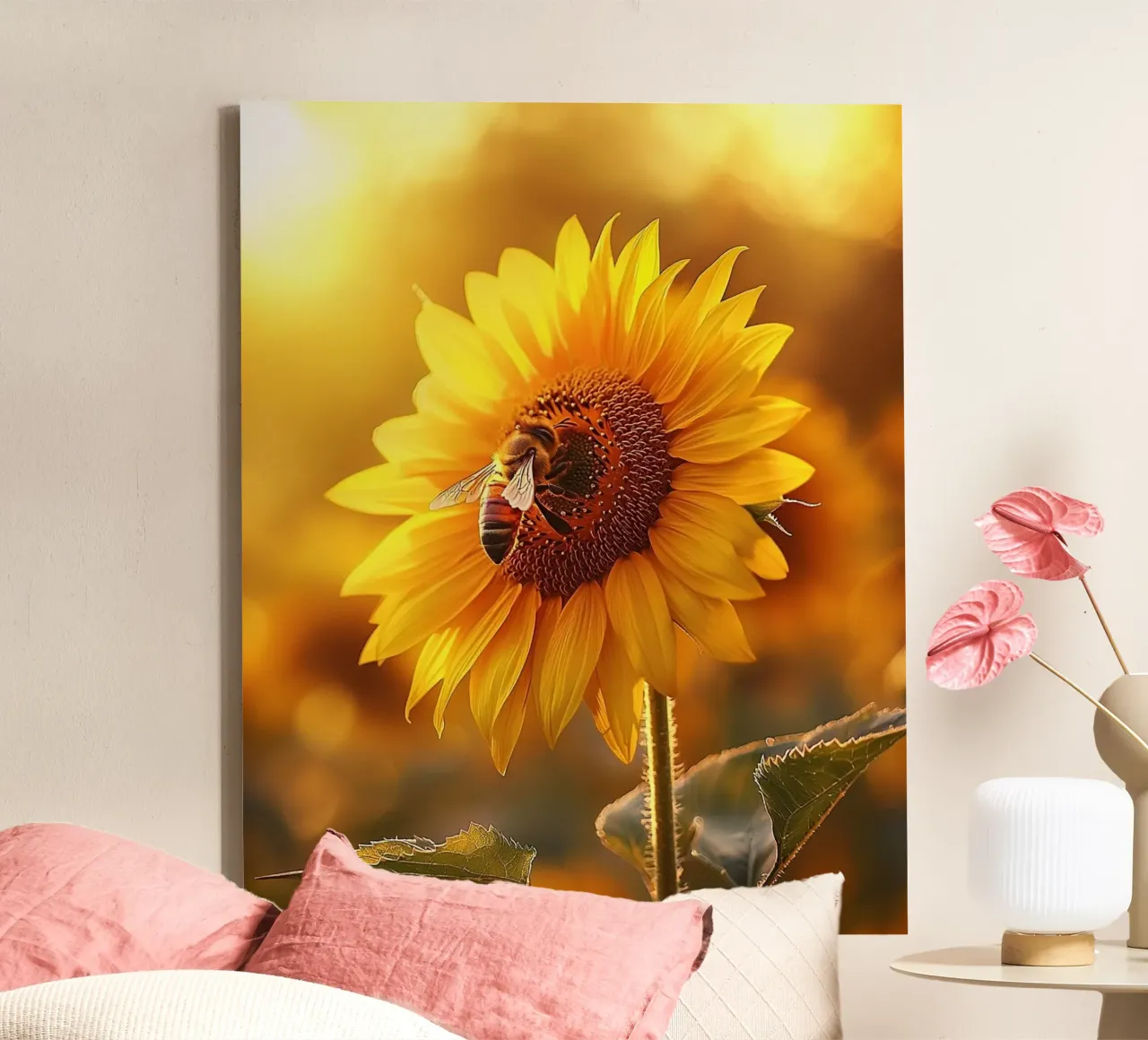 Macro Nature tela da PhotoVibe Decor