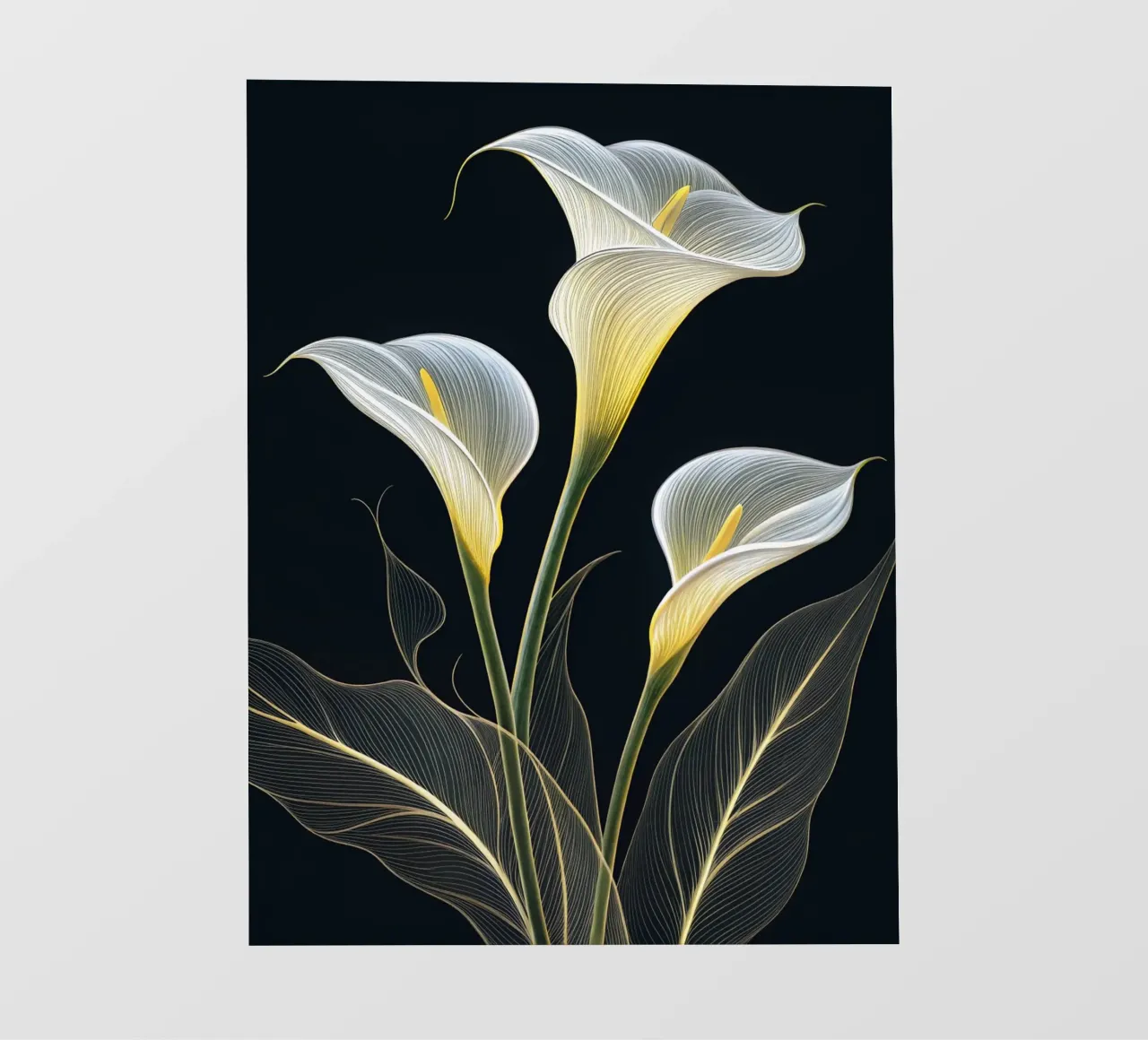 Focus on evocative language, highlighting the flowers photo wallpaper by Artistic-shop