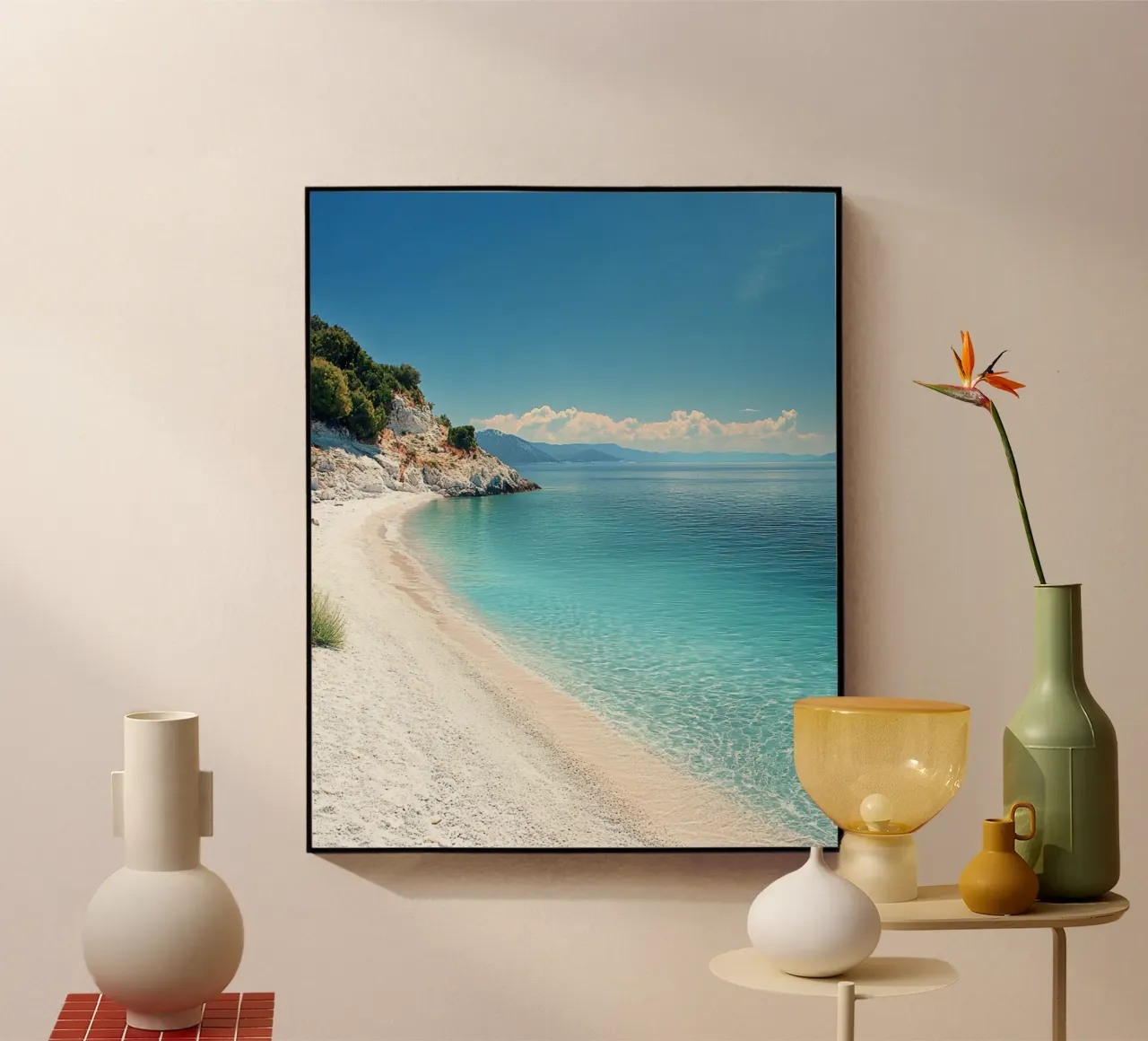 Vibrazioni di Santorini plexiglass da PhotoVibe Decor