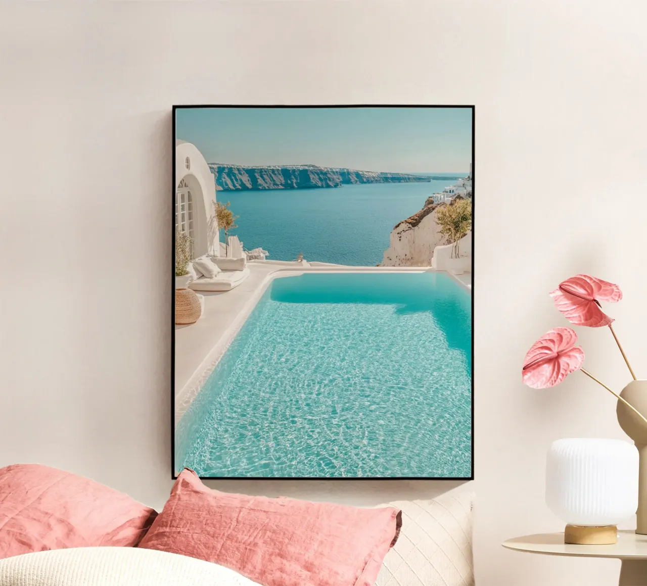 Vibrazioni di Santorini plexiglass da PhotoVibe Decor