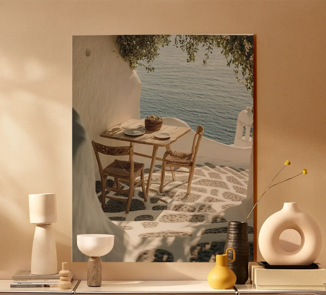 Vibrazioni di Santorini plexiglass da PhotoVibe Decor