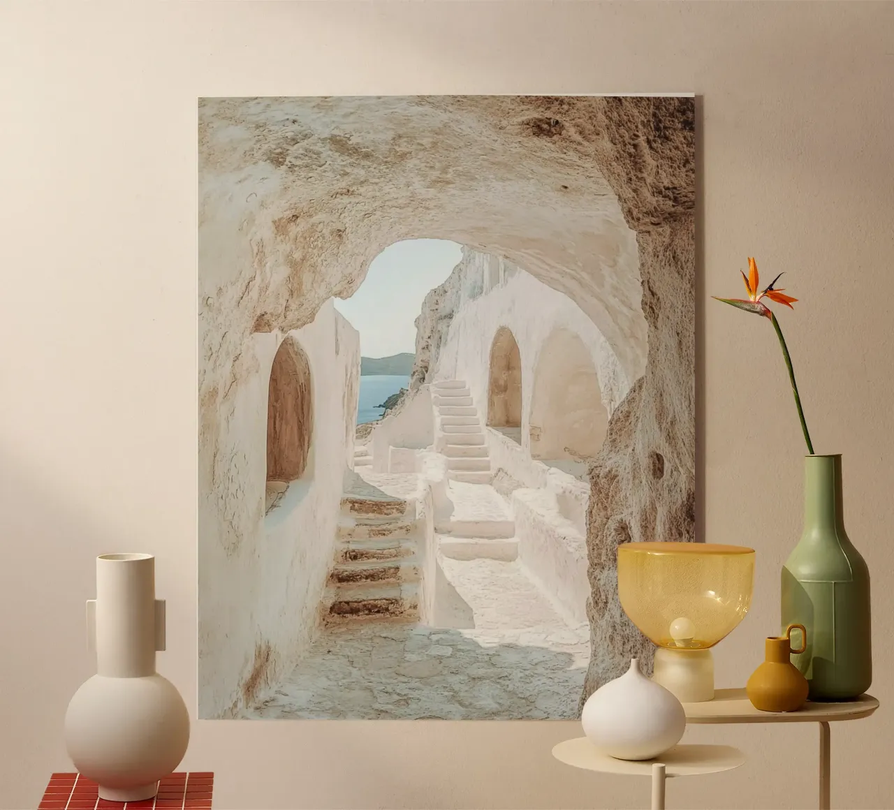 Vibrazioni di Santorini plexiglass da PhotoVibe Decor