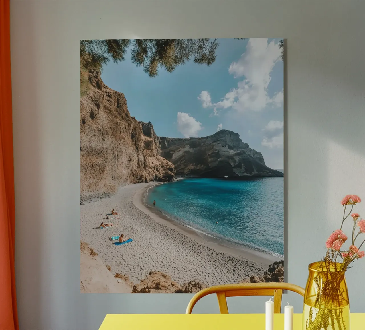 Vibrazioni di Santorini plexiglass da PhotoVibe Decor