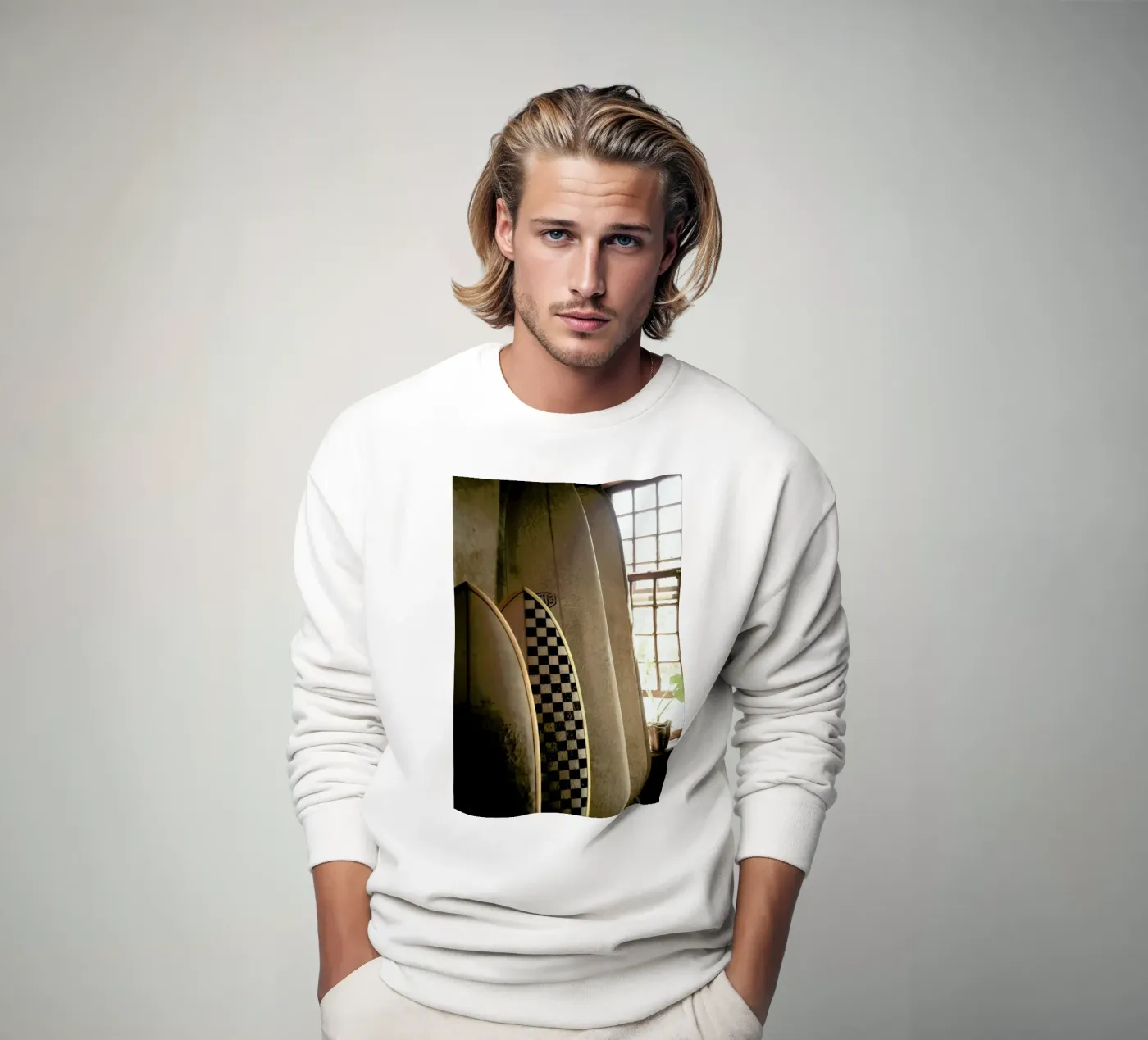 Deus felpa da Shot By Clint