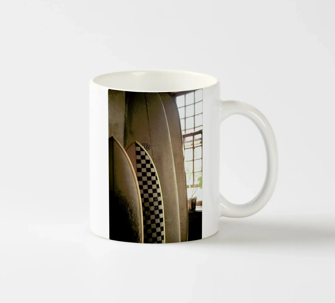 Deus ceramic mug by Shot By Clint